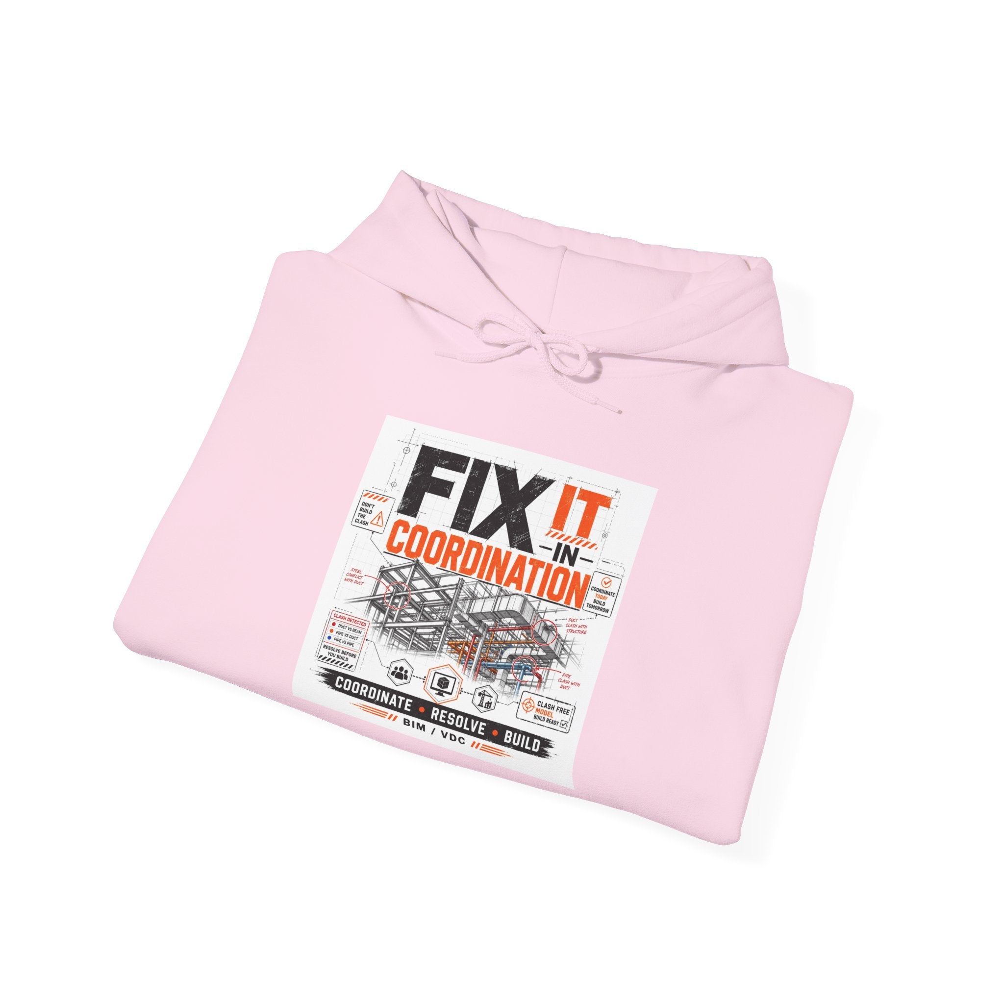 FIX IT IN CORDINATION Hoodie — NAN First Time Logo Pullover
