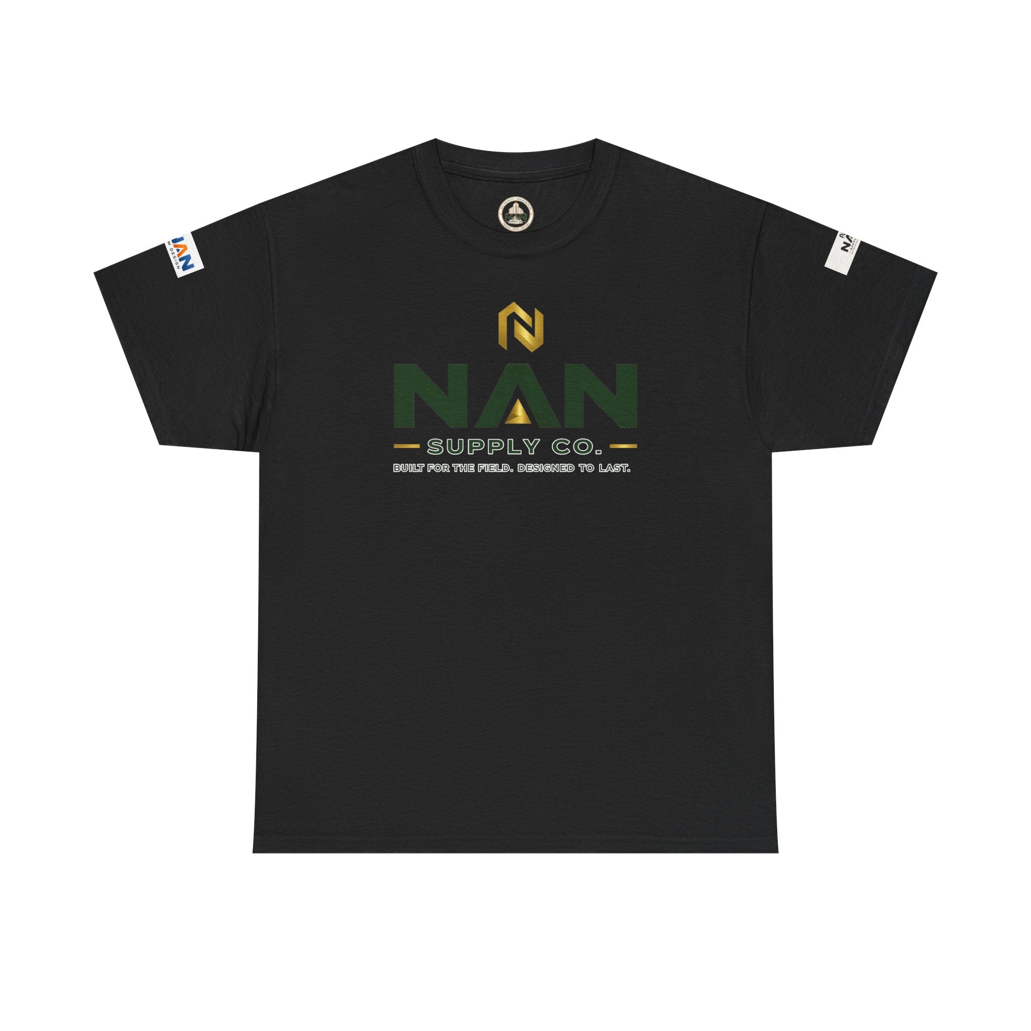 Nan Supply Co. Logo T‑Shirt — Construction Crew White Tee