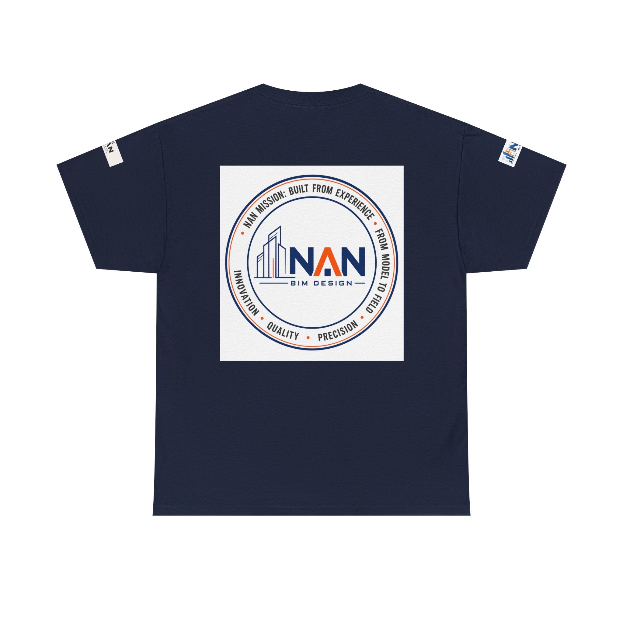 Nan Supply Co. Logo T‑Shirt — Construction Crew White Tee