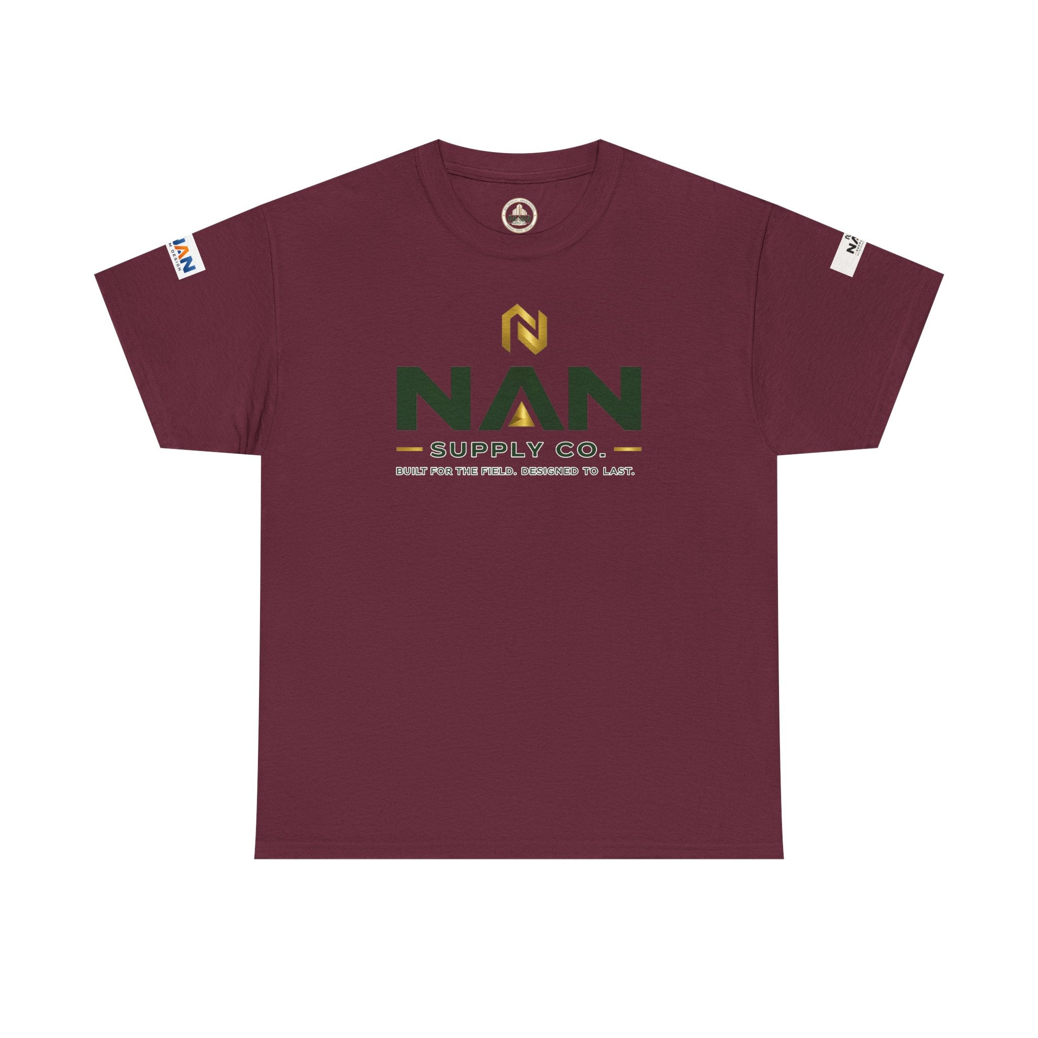 Nan Supply Co. Logo T‑Shirt — Construction Crew White Tee