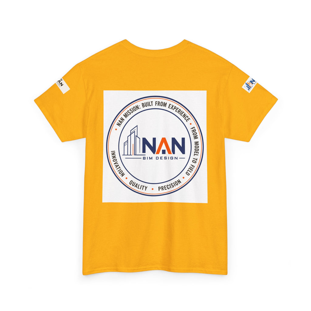 Nan Supply Co. Logo T‑Shirt — Construction Crew White Tee