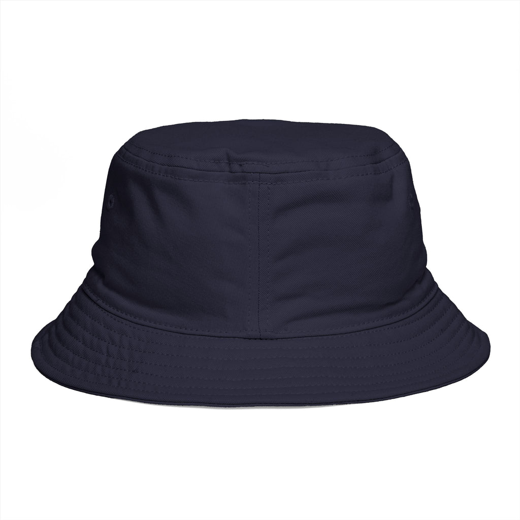 Bucket Hat — NAN BIM Design Logo Embroidered Brown Bucket Hat