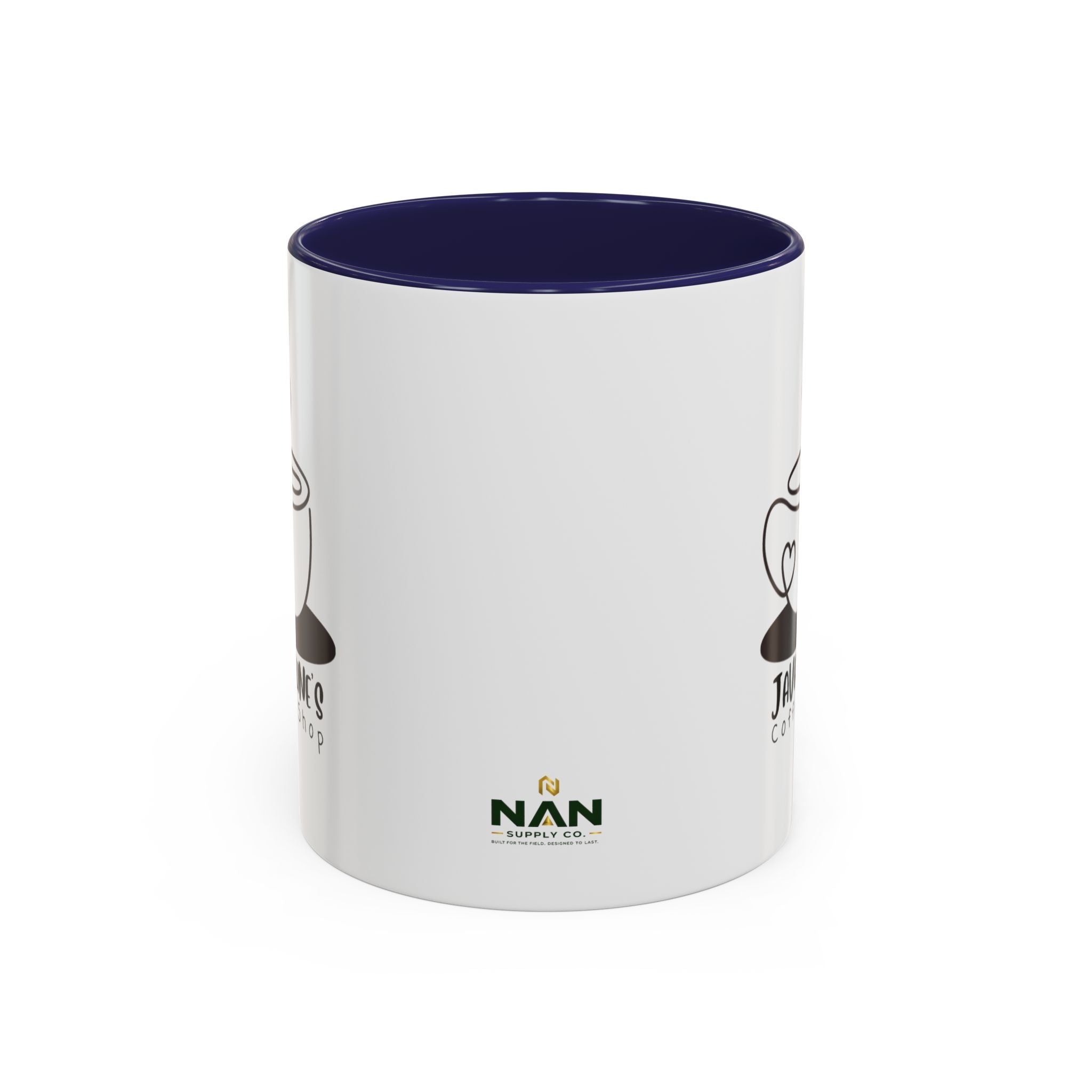 Java June’s Coffee Shop Accent Mug — 11/15oz Ceramic Coffee Cup
