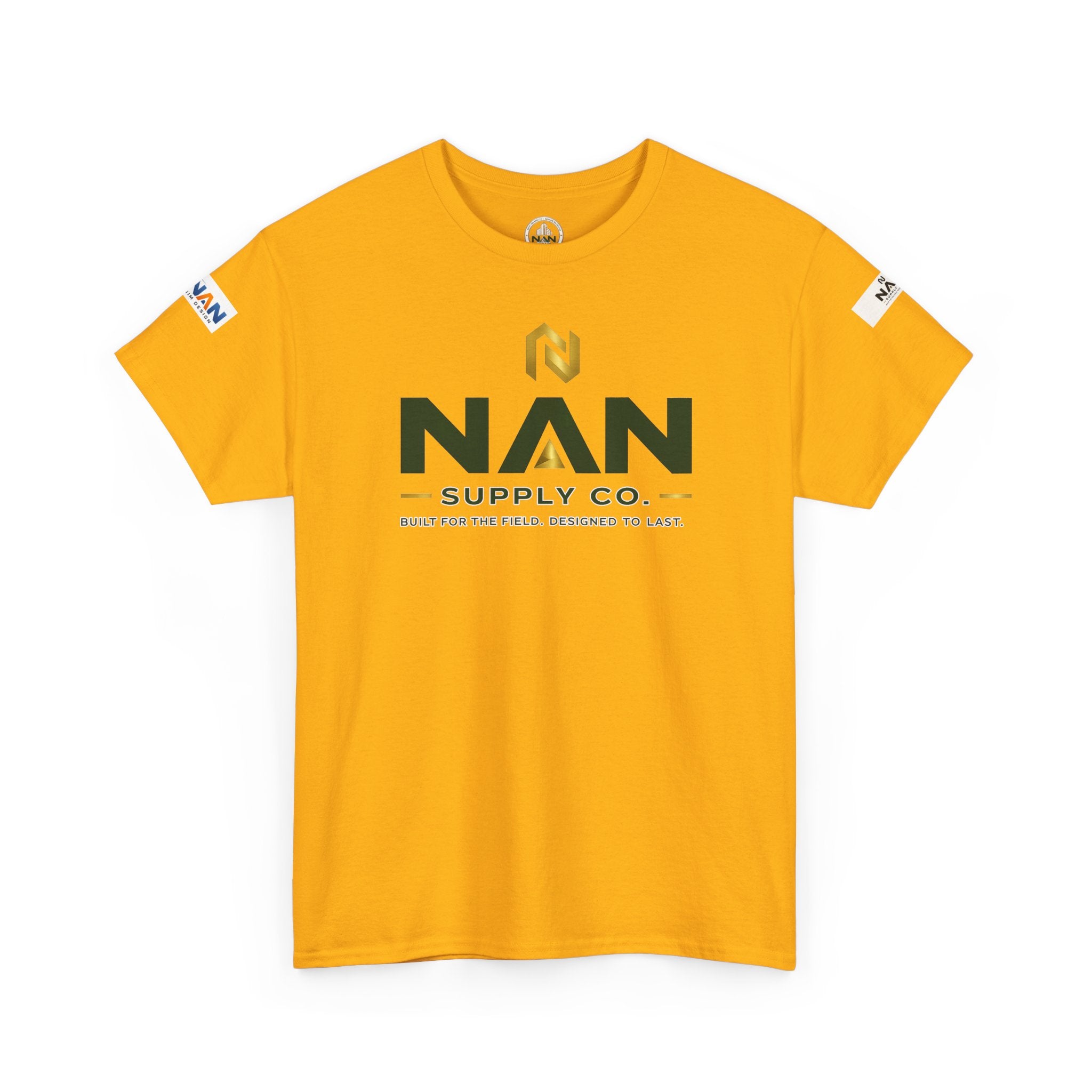 Nan Supply Co. Logo T‑Shirt — Construction Crew White Tee