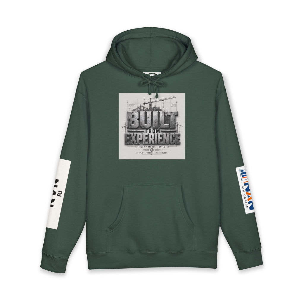 Hoodie — "Built From Experience" Minimalist Crew: Established 2026 Hooded Sweatshirt