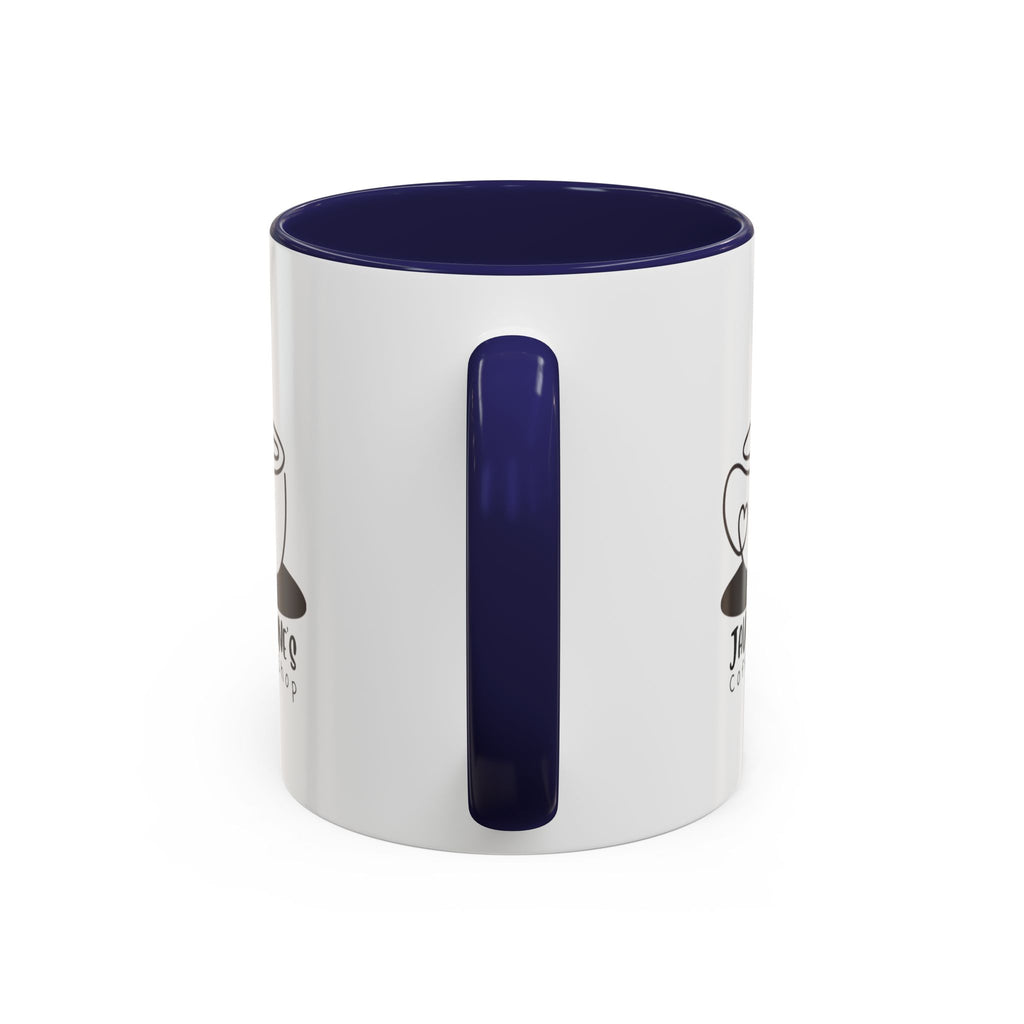 Java June’s Coffee Shop Accent Mug — 11/15oz Ceramic Coffee Cup