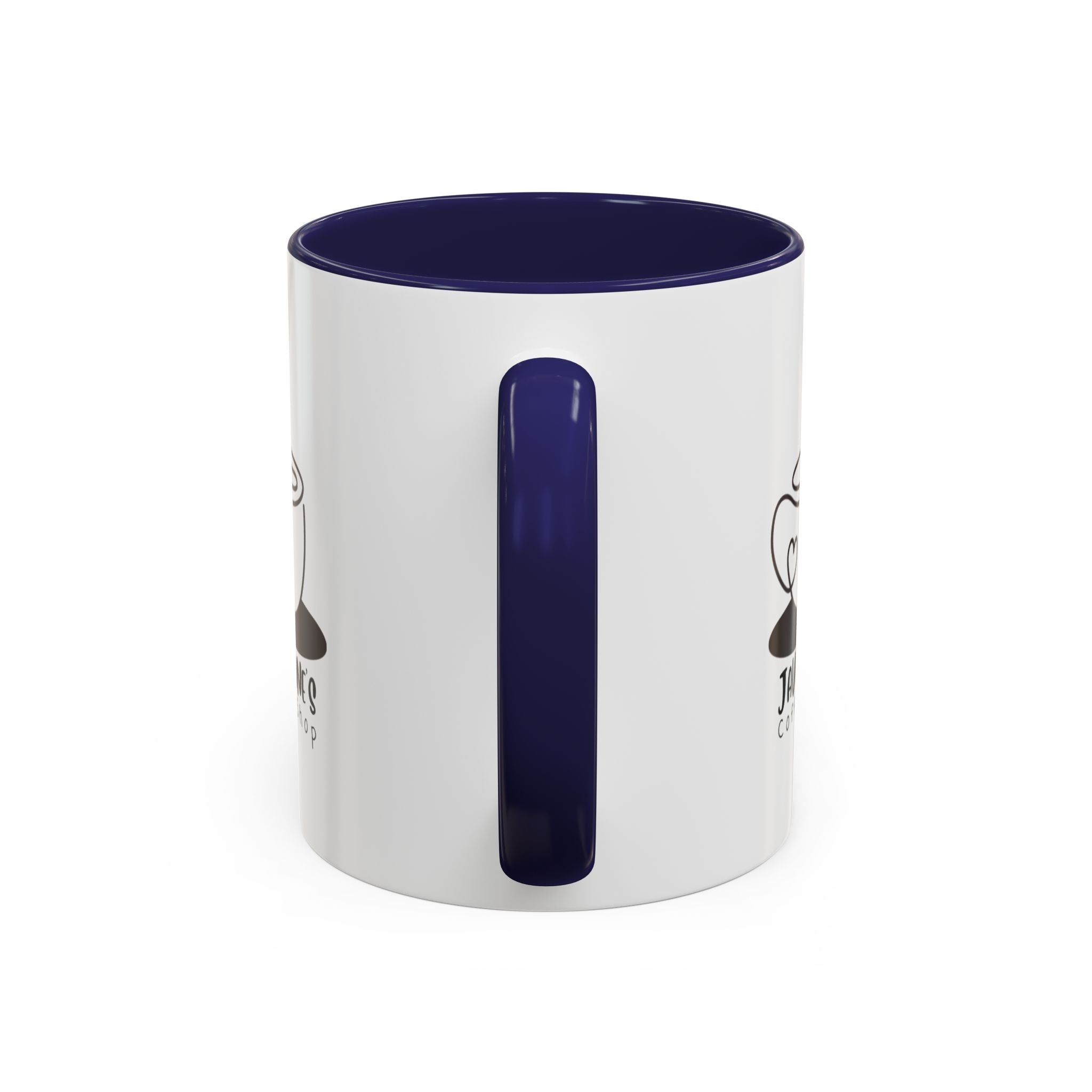 Java June’s Coffee Shop Accent Mug — 11/15oz Ceramic Coffee Cup