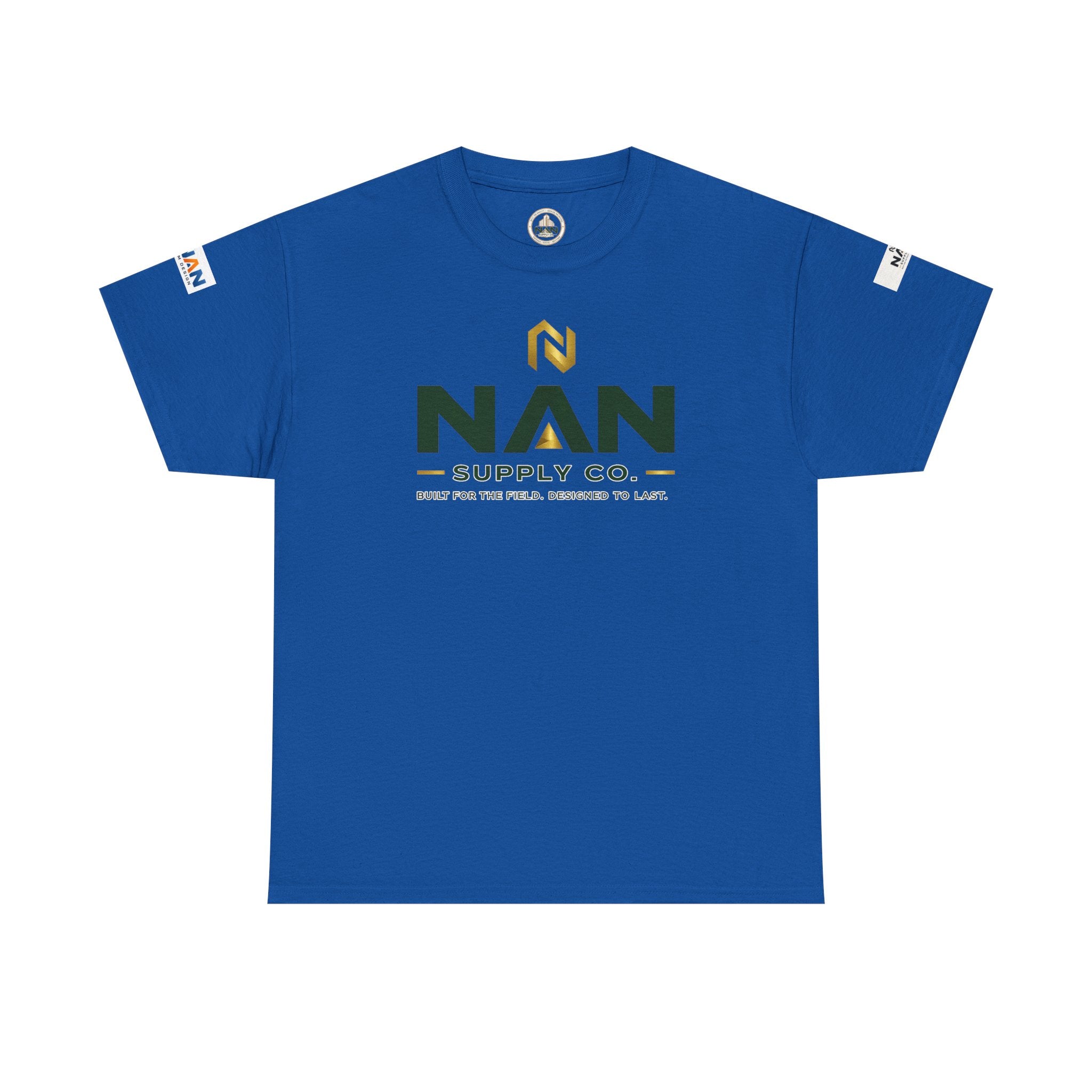 Nan Supply Co. Logo T‑Shirt — Construction Crew White Tee