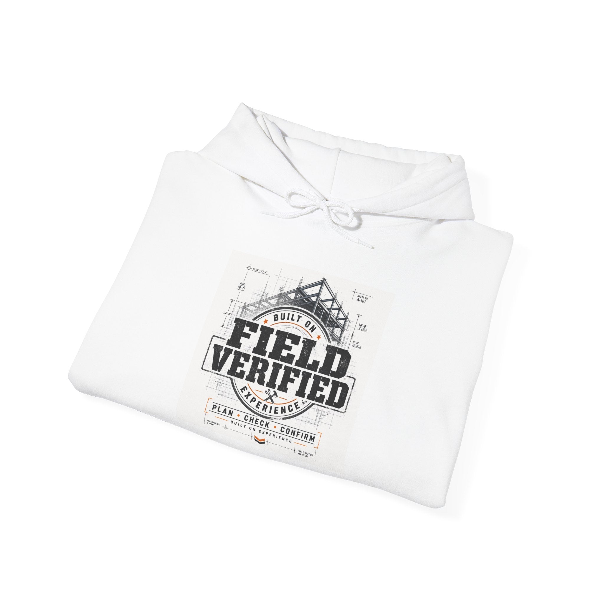 Field Verified Hoodie — NAN Construction Logo Hooded Sweatshirt