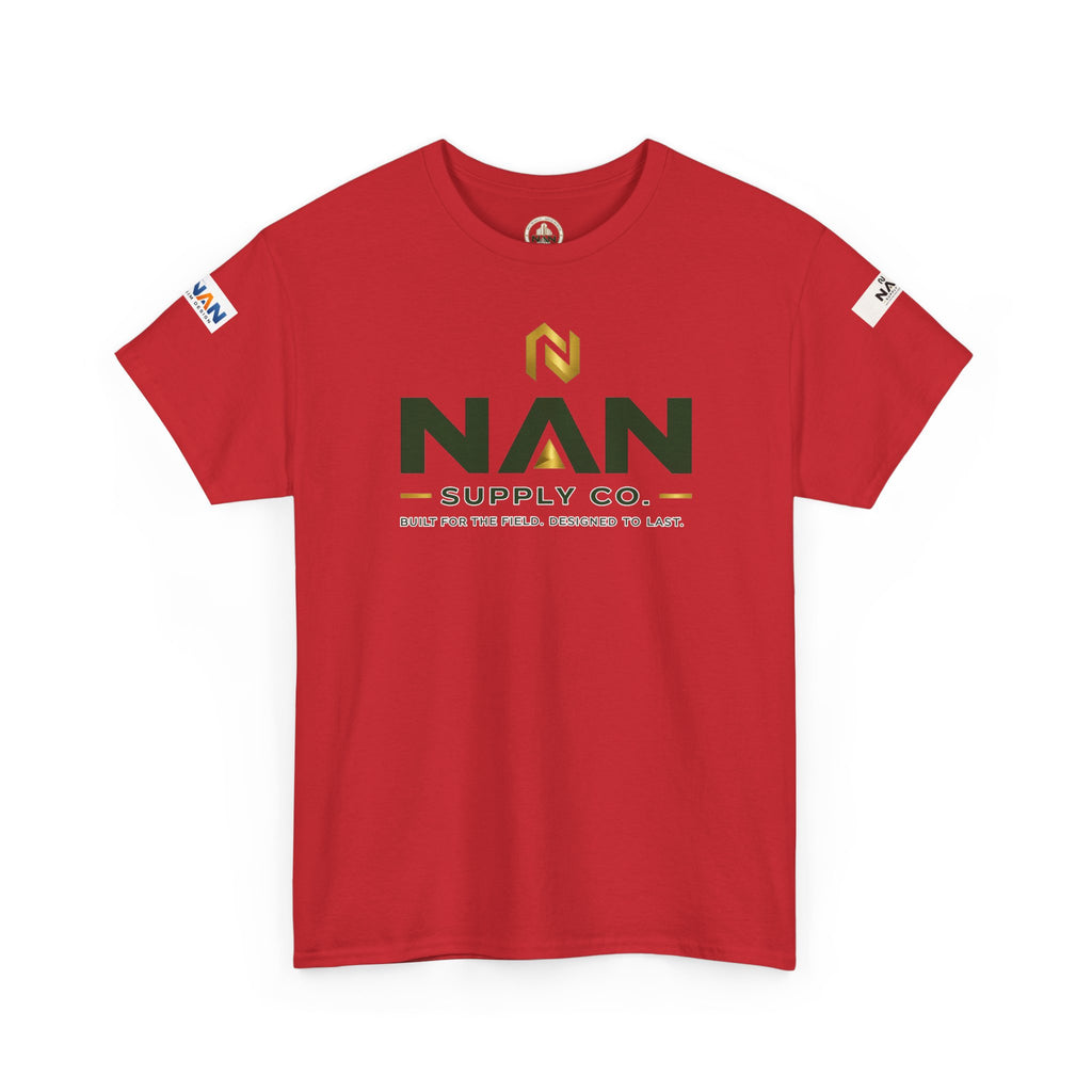 Nan Supply Co. Logo T‑Shirt — Construction Crew White Tee