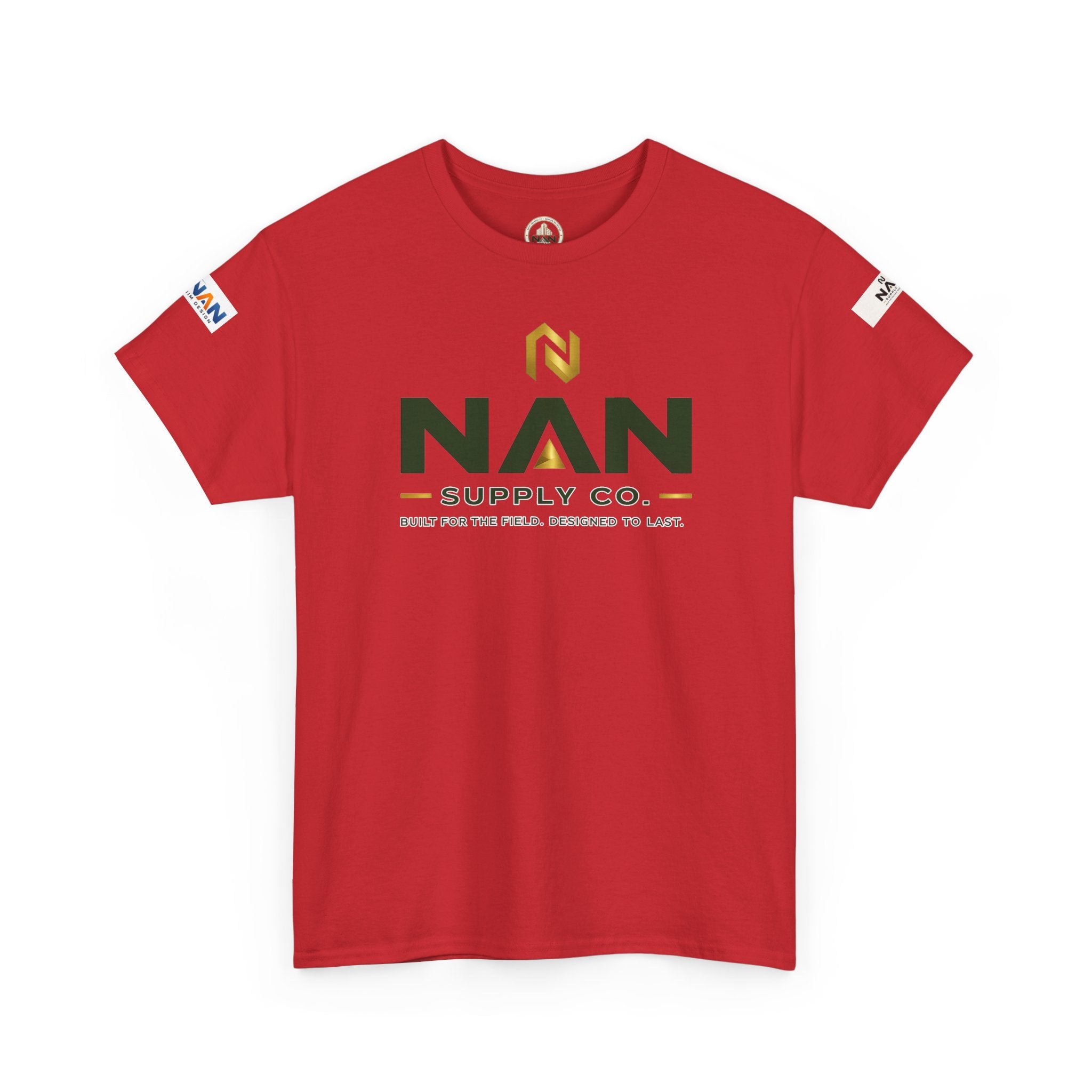 Nan Supply Co. Logo T‑Shirt — Construction Crew White Tee