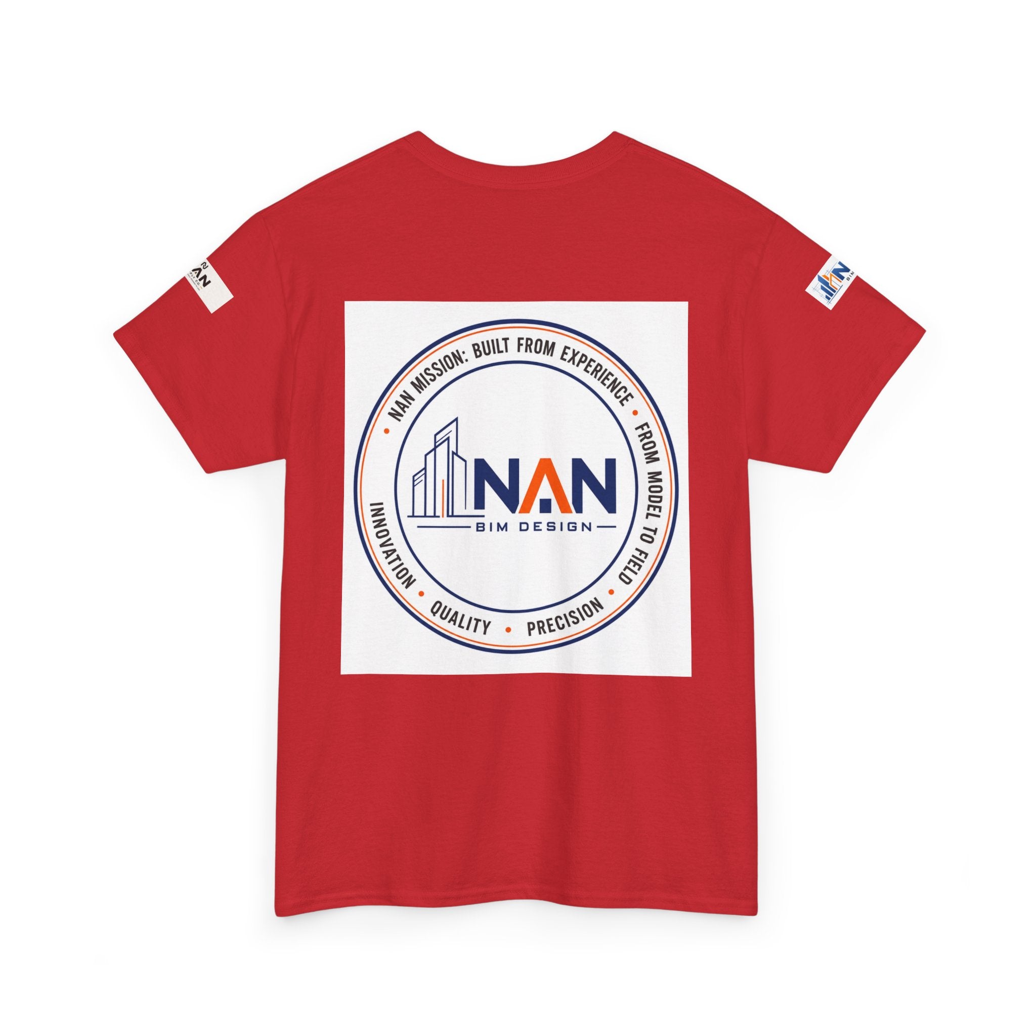 Nan Supply Co. Logo T‑Shirt — Construction Crew White Tee