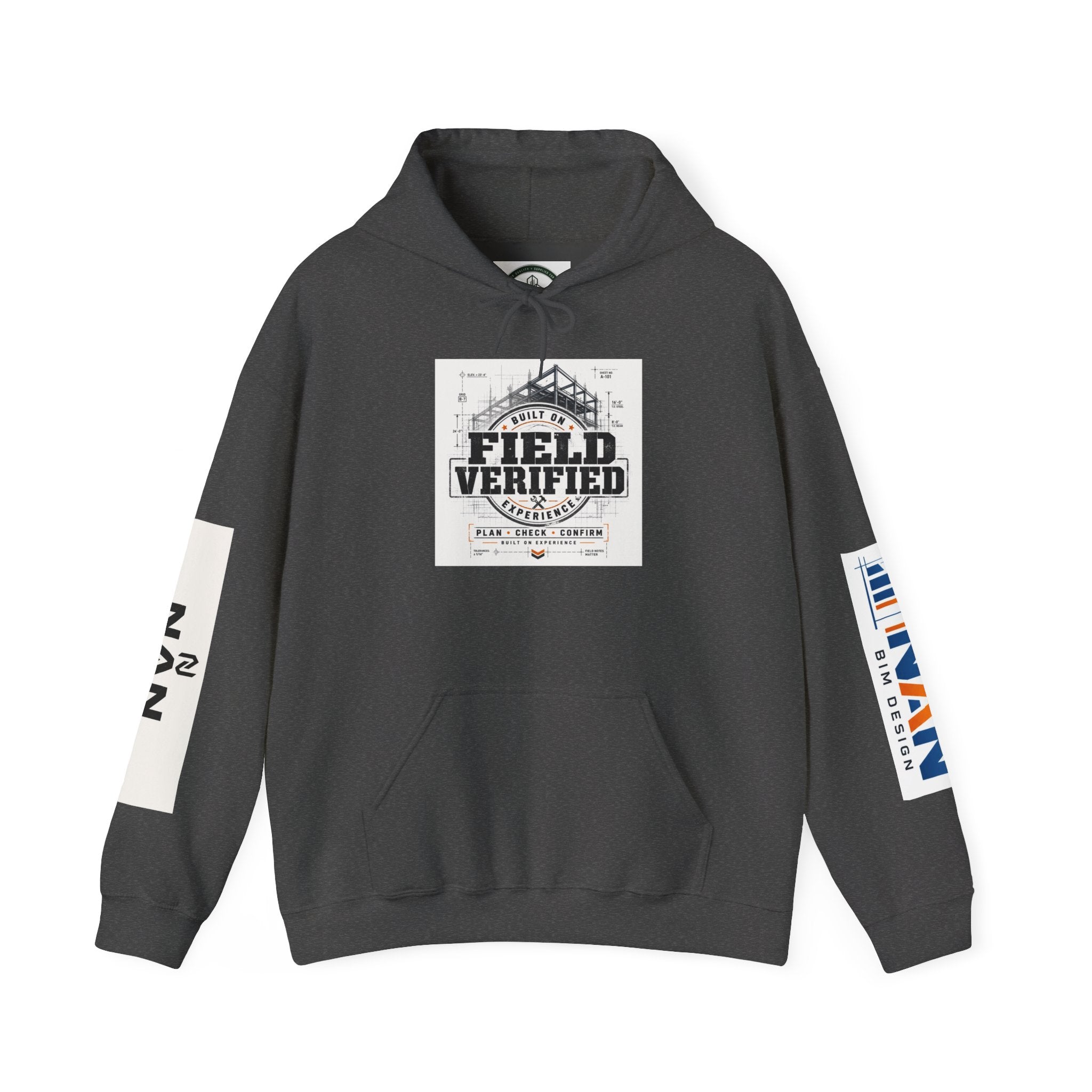 Field Verified Hoodie — NAN Construction Logo Hooded Sweatshirt