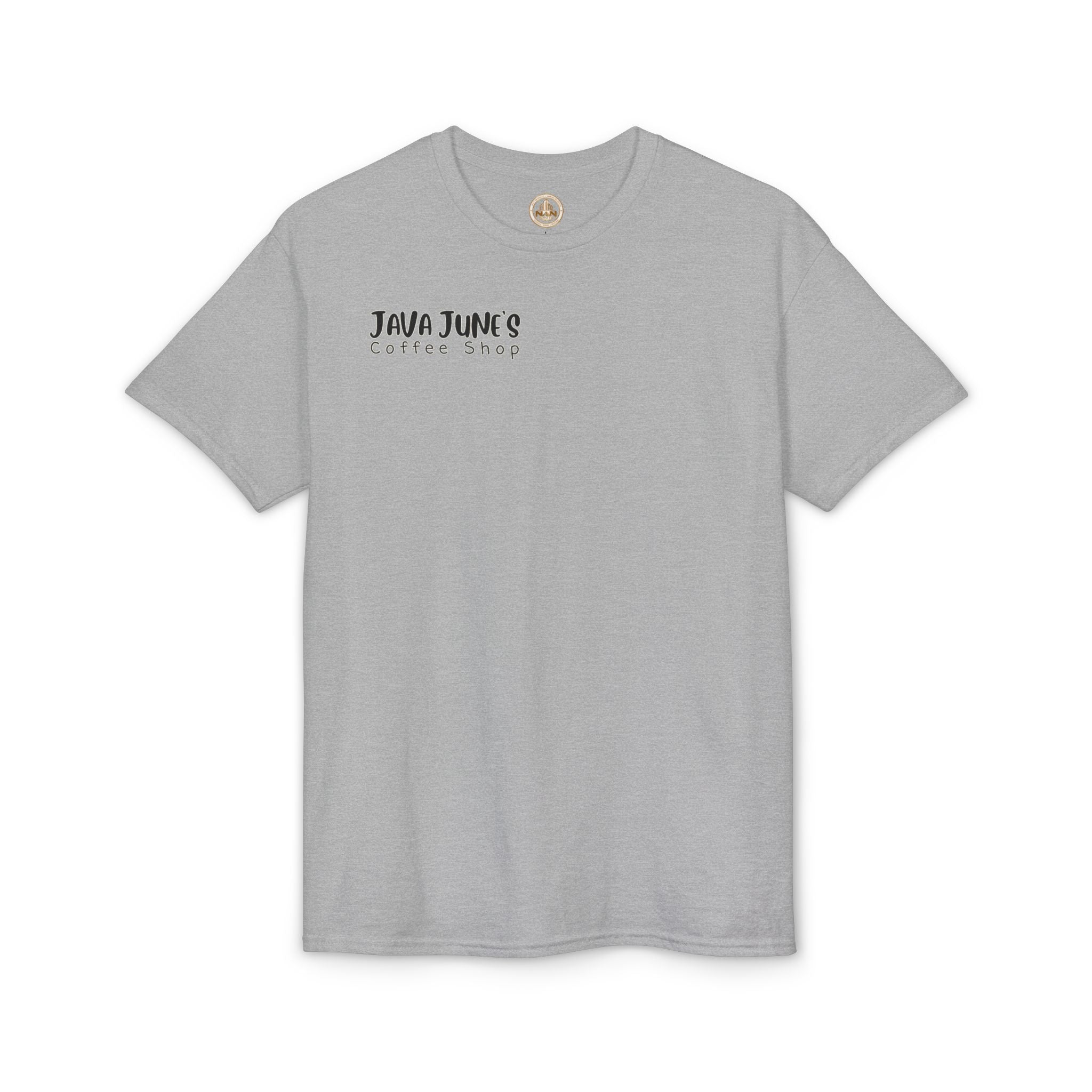 PREMIUM DRAFT Coffee Shop T-Shirt – "Java June's Coffee Shop" Logo Tee
