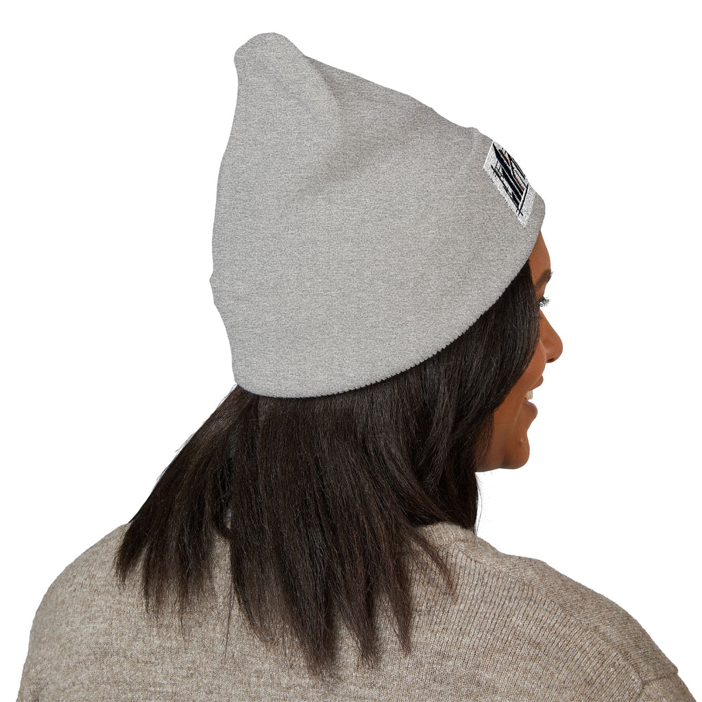 Embroidered "Nan" Classic Cuffed Beanie — Cozy Winter Hat for Grandmother Gifts