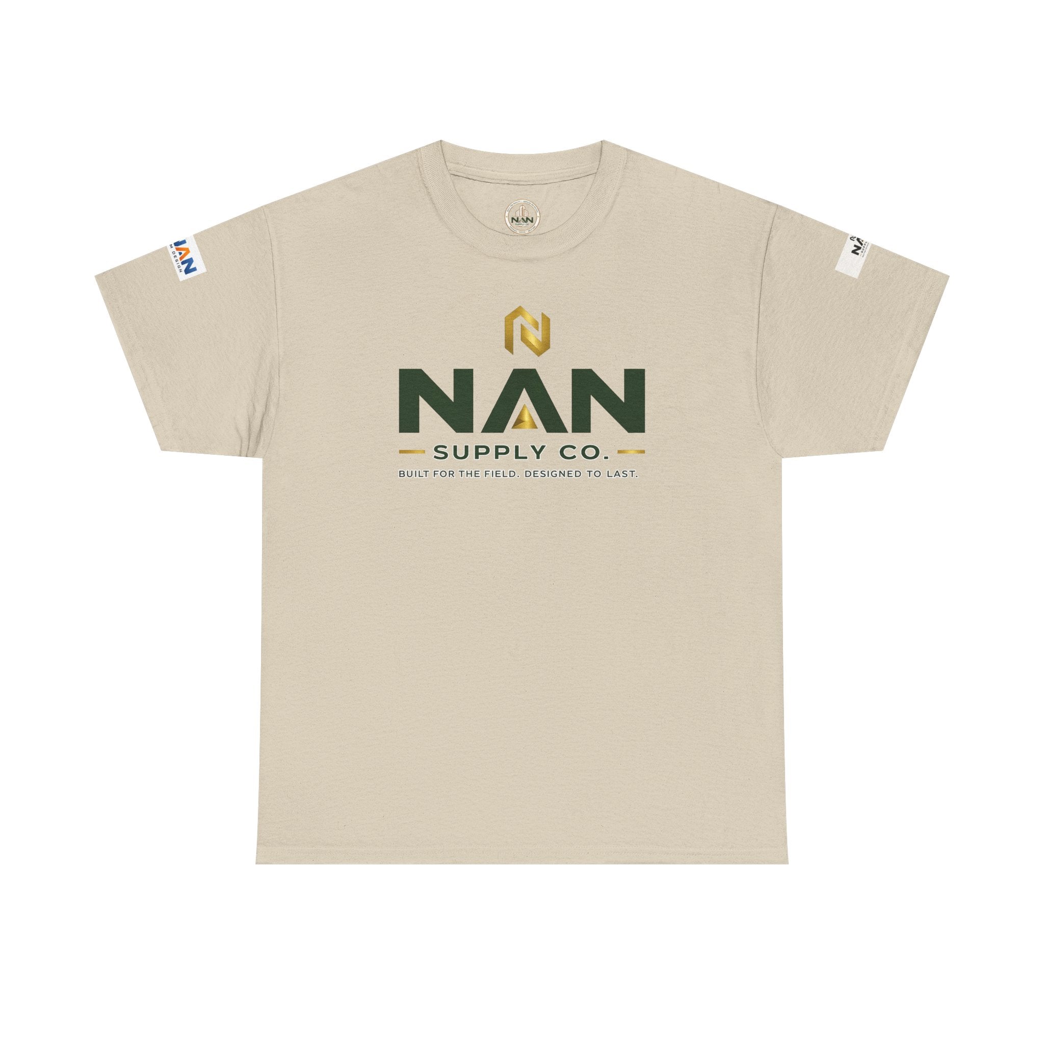 Nan Supply Co. Logo T‑Shirt — Construction Crew White Tee