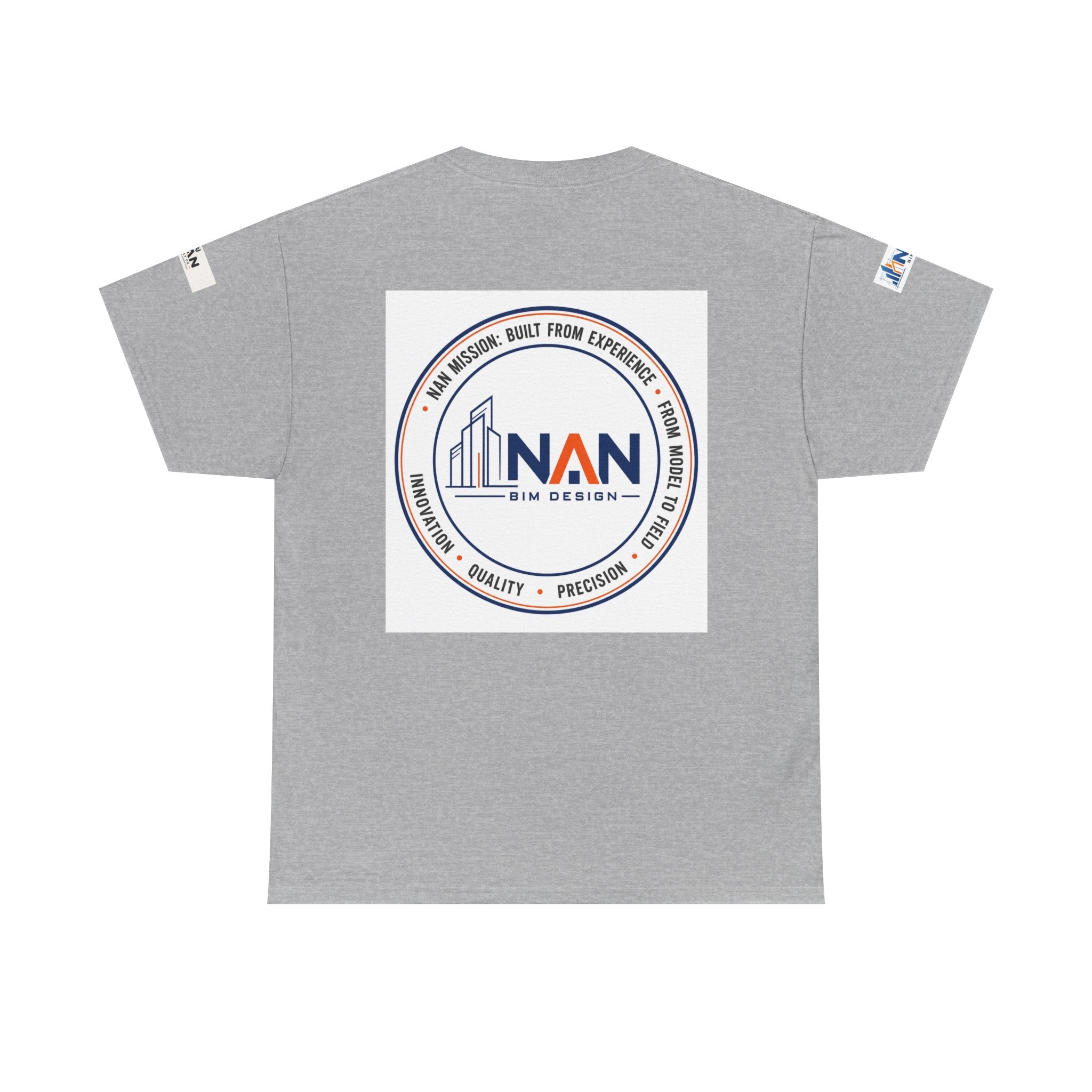 Nan Supply Co. Logo T‑Shirt — Construction Crew White Tee