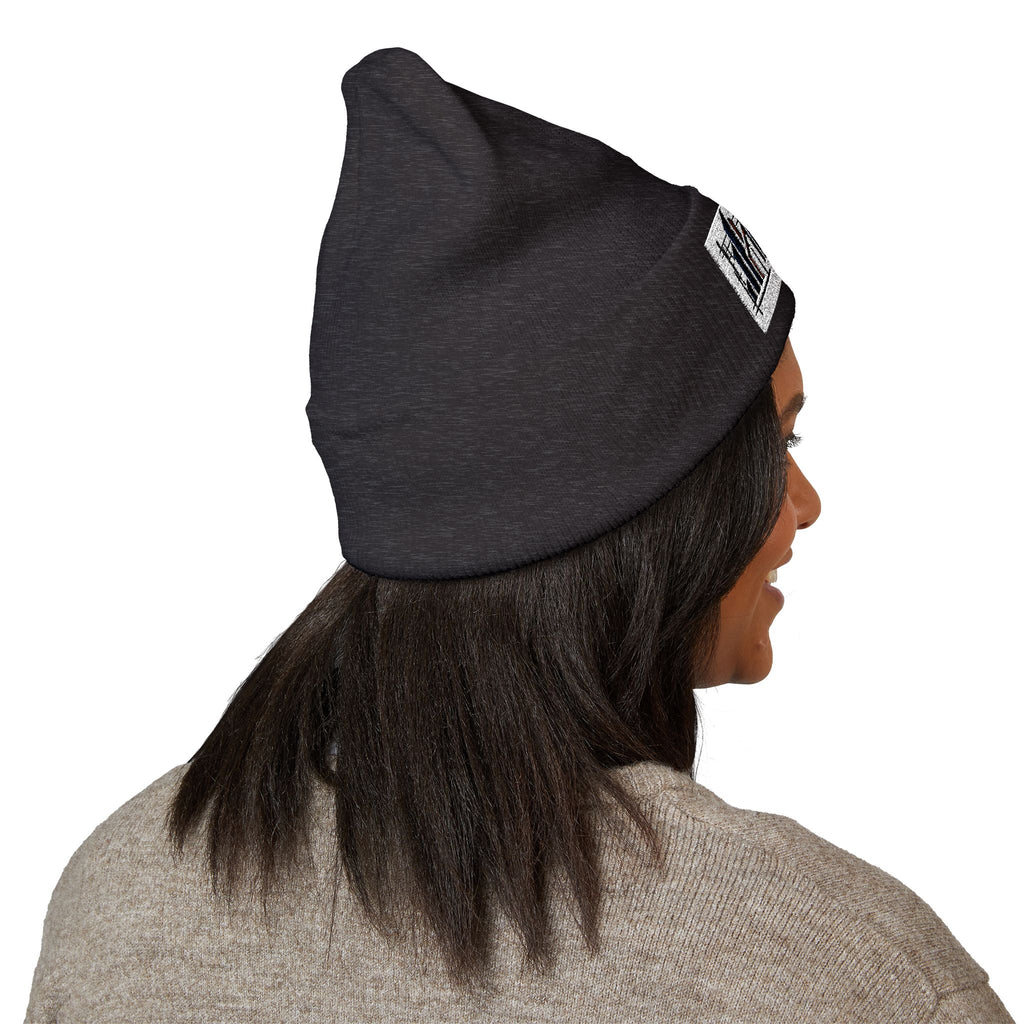 Embroidered "Nan" Classic Cuffed Beanie — Cozy Winter Hat for Grandmother Gifts