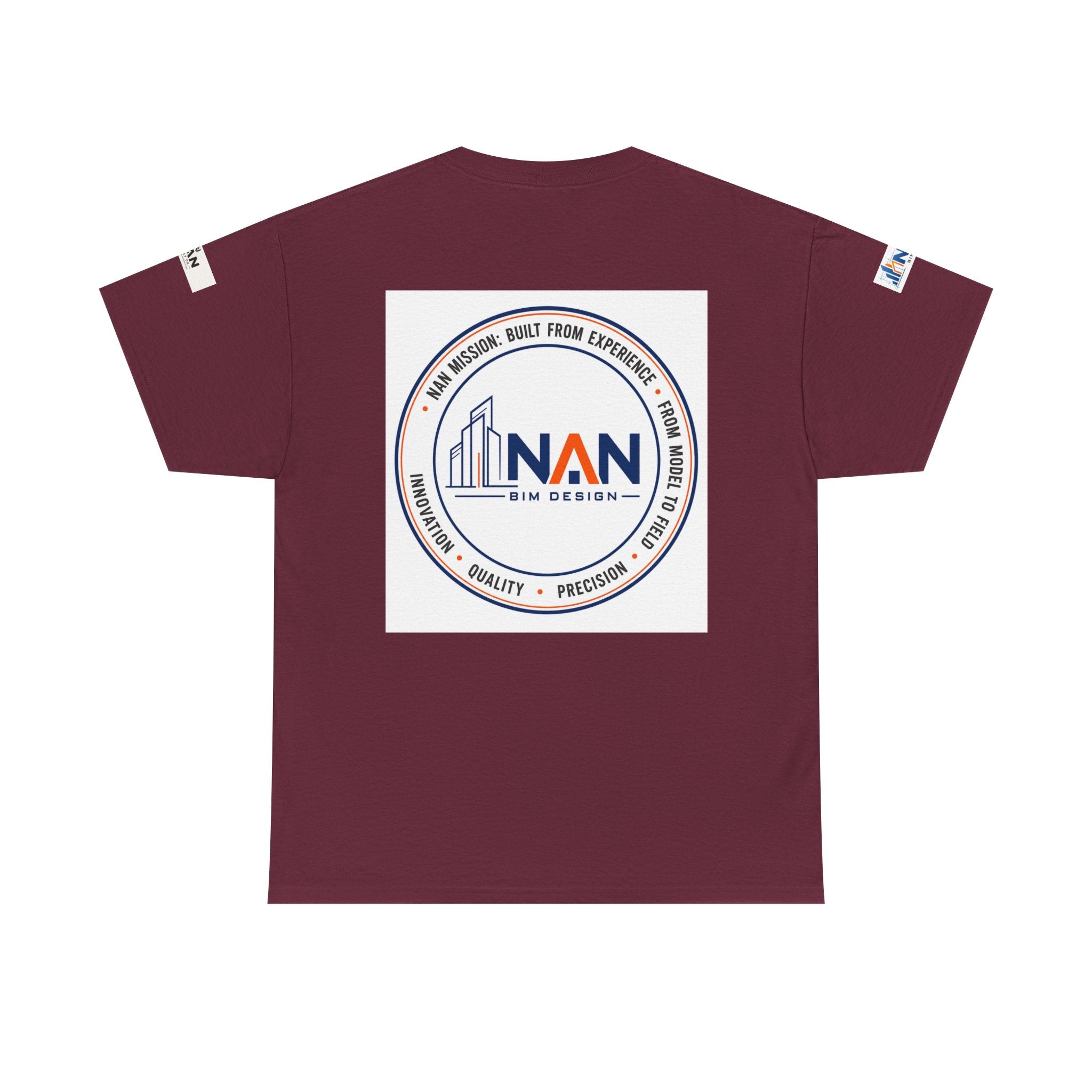 Nan Supply Co. Logo T‑Shirt — Construction Crew White Tee