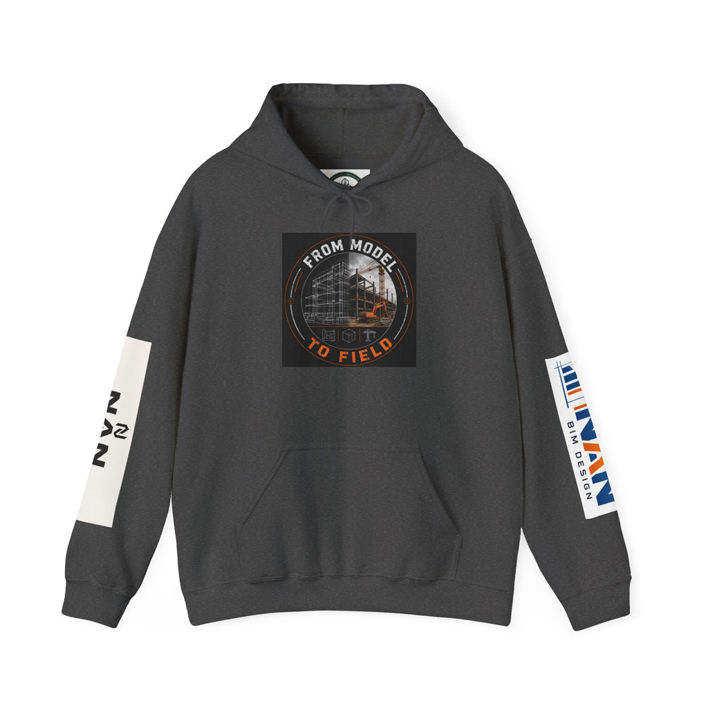 Hoodie — "From Model to Field" Branded Workwear