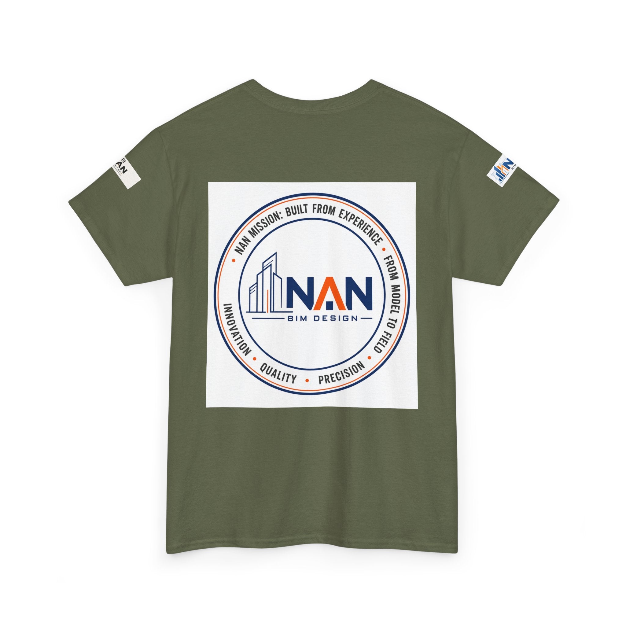 Nan Supply Co. Logo T‑Shirt — Construction Crew White Tee
