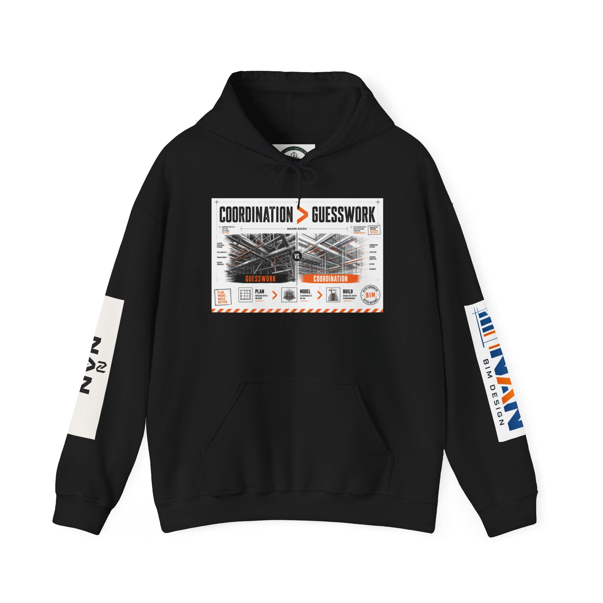 Coordination > Guesswork Hoodie — NAN Construction Logo Workwear