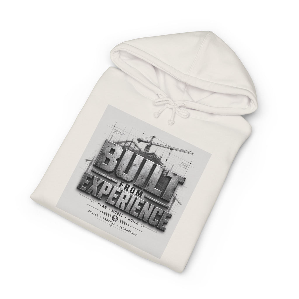Hoodie — "Built From Experience" Minimalist Crew: Established 2026 Hooded Sweatshirt