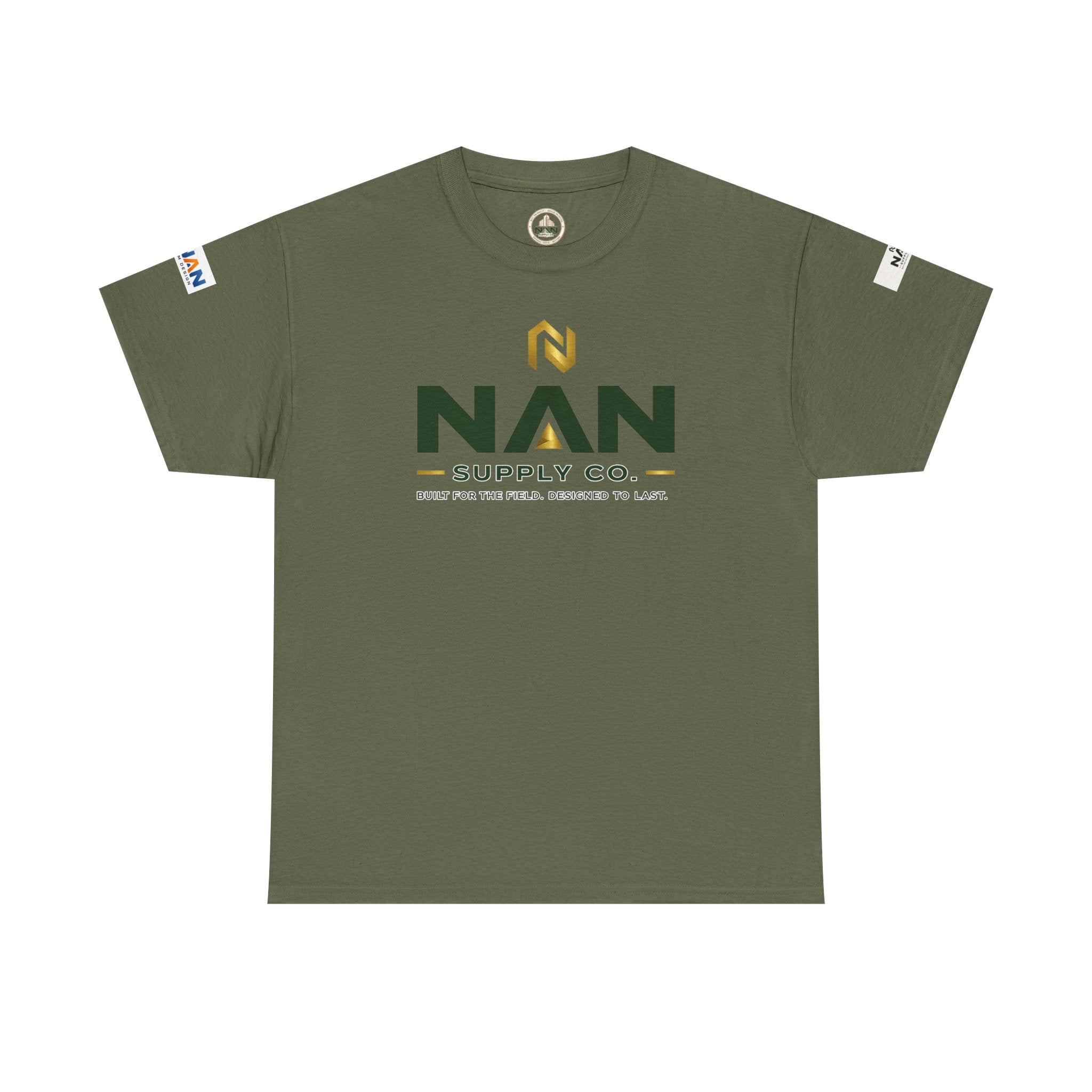 Nan Supply Co. Logo T‑Shirt — Construction Crew White Tee