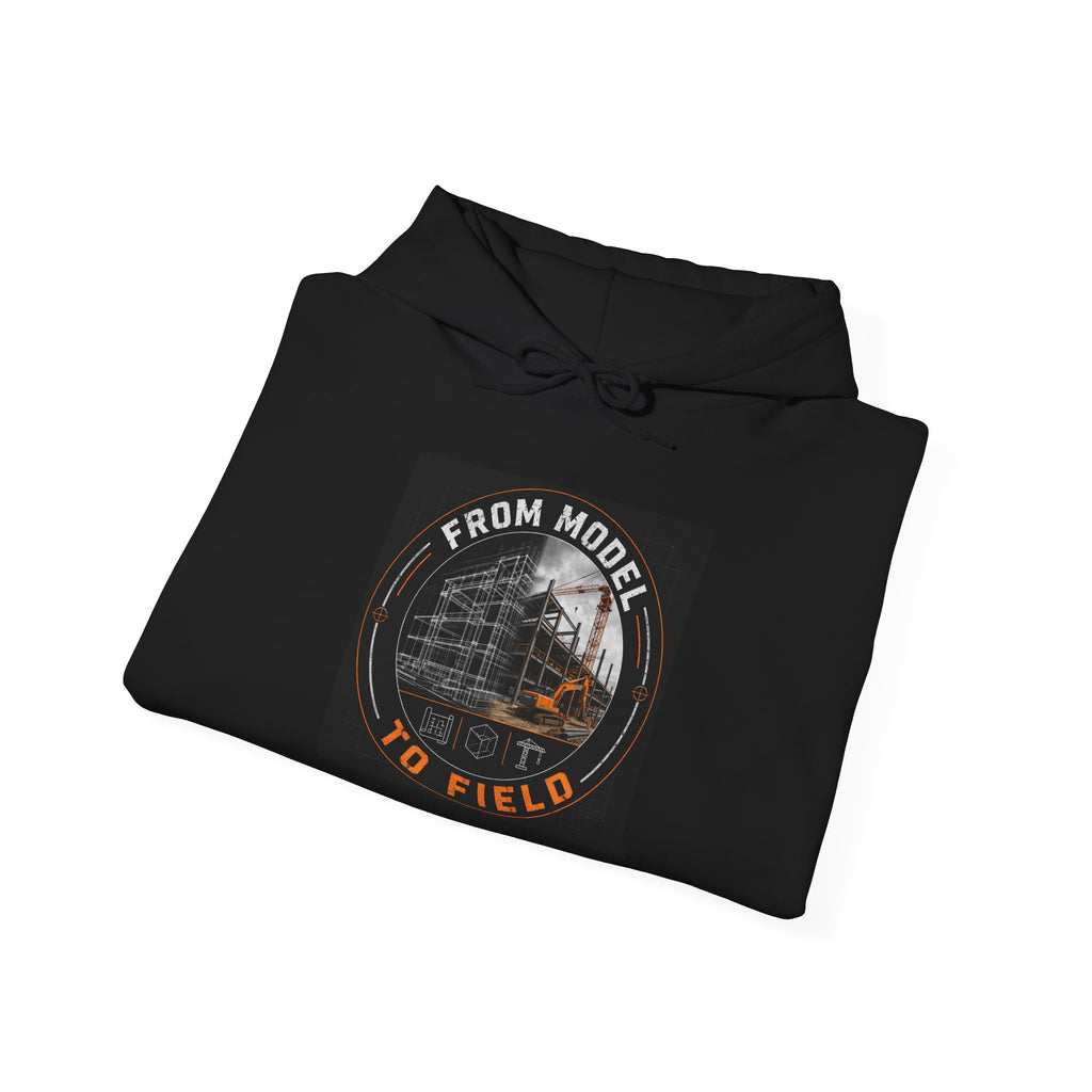 Hoodie — "From Model to Field" Branded Workwear