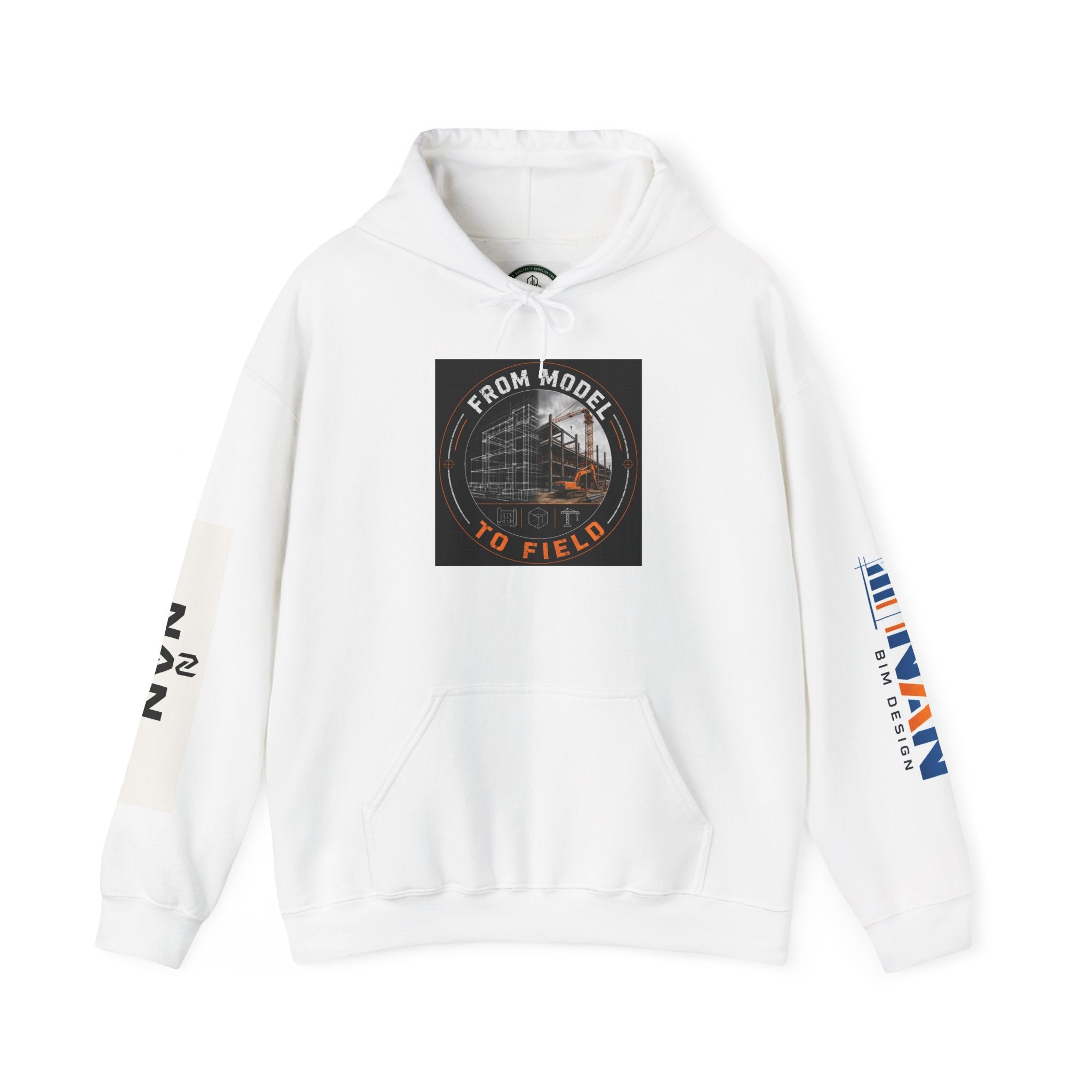 Hoodie — "From Model to Field" Branded Workwear