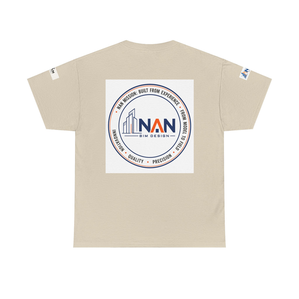 Nan Supply Co. Logo T‑Shirt — Construction Crew White Tee