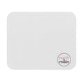 Mouse Pad — Minimal White Desk Mousepad with 'north & main' Logo