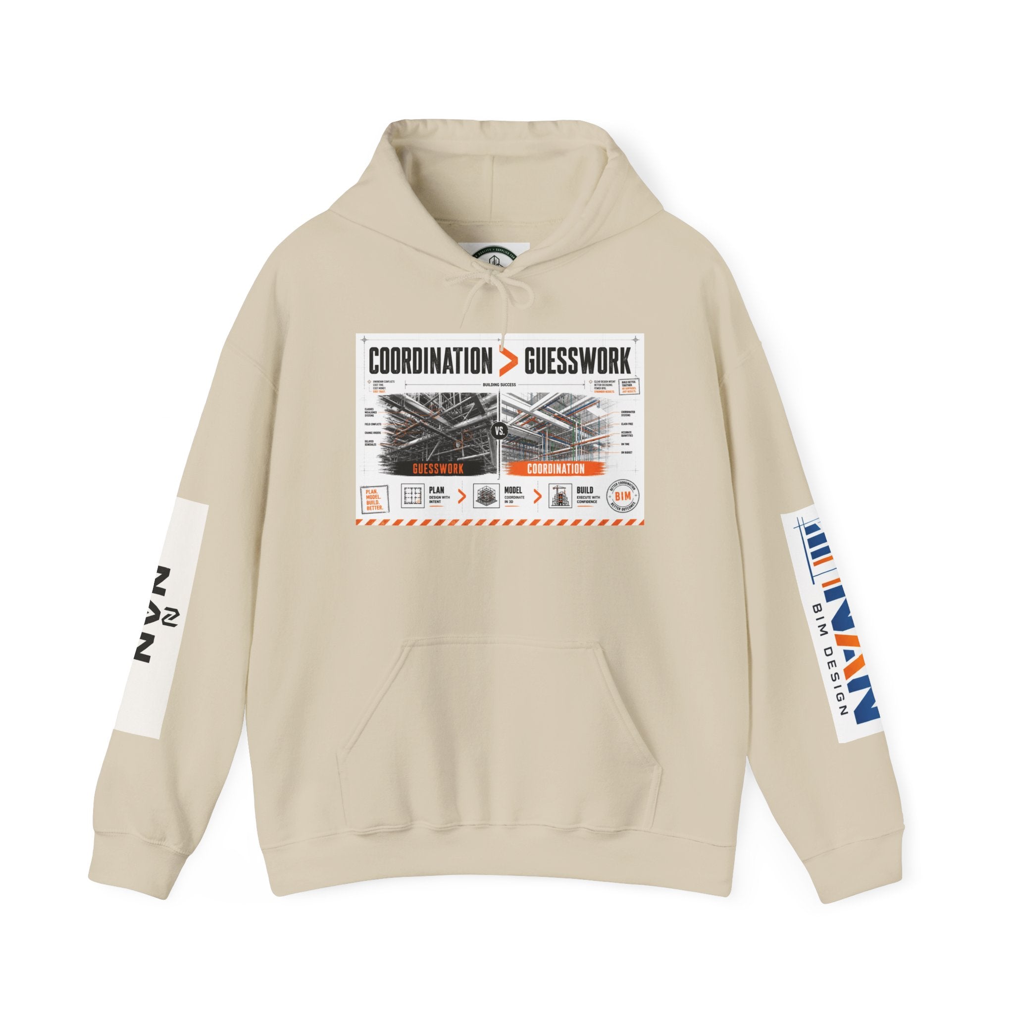 Coordination > Guesswork Hoodie — NAN Construction Logo Workwear