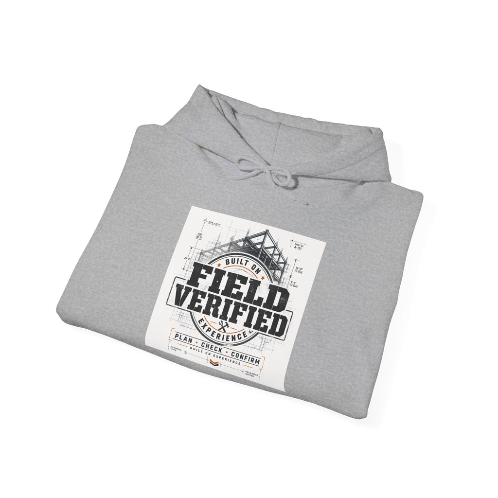 Field Verified Hoodie — NAN Construction Logo Hooded Sweatshirt