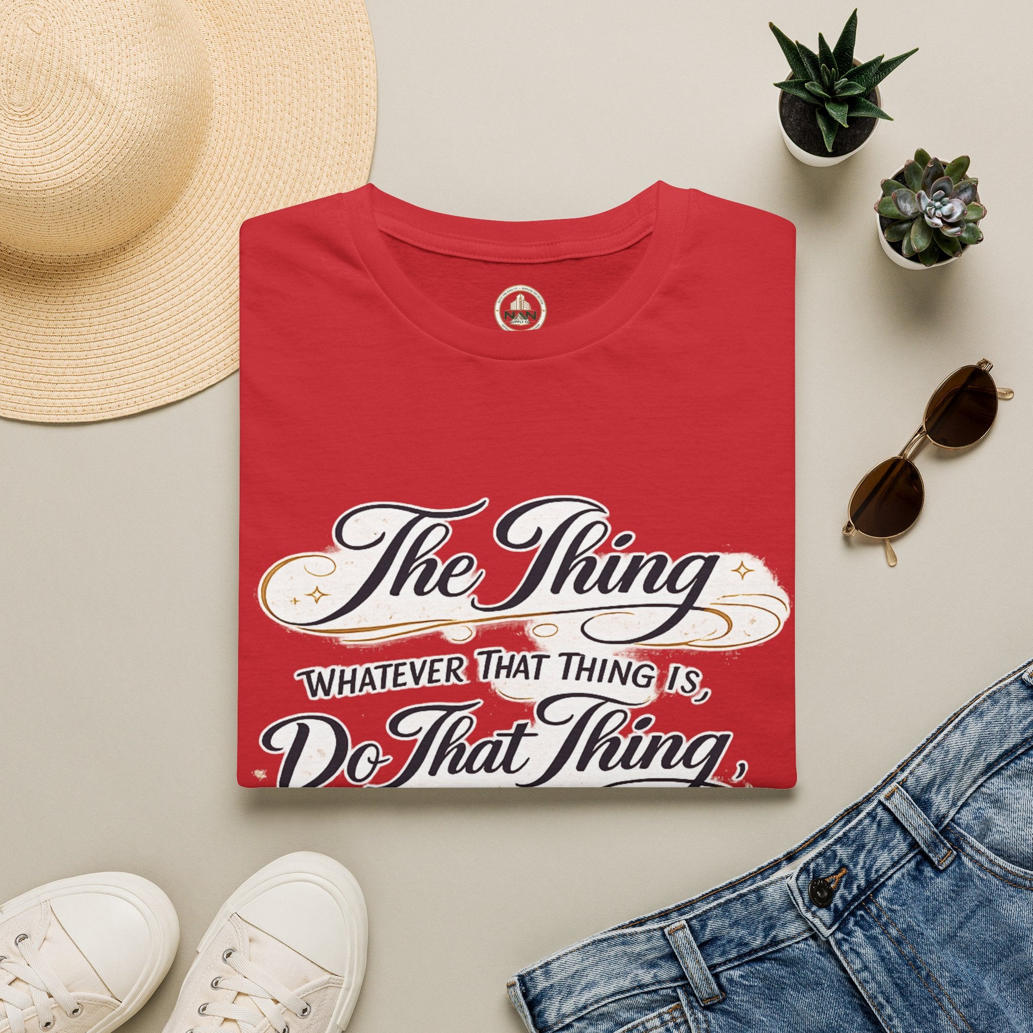 T-Shirt — “The Thing: Whatever That Thing Is, Do That Thing” Inspirational Graphic Tee