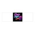 “Dee’s Night Out” Neon Cocktail Bumper Sticker