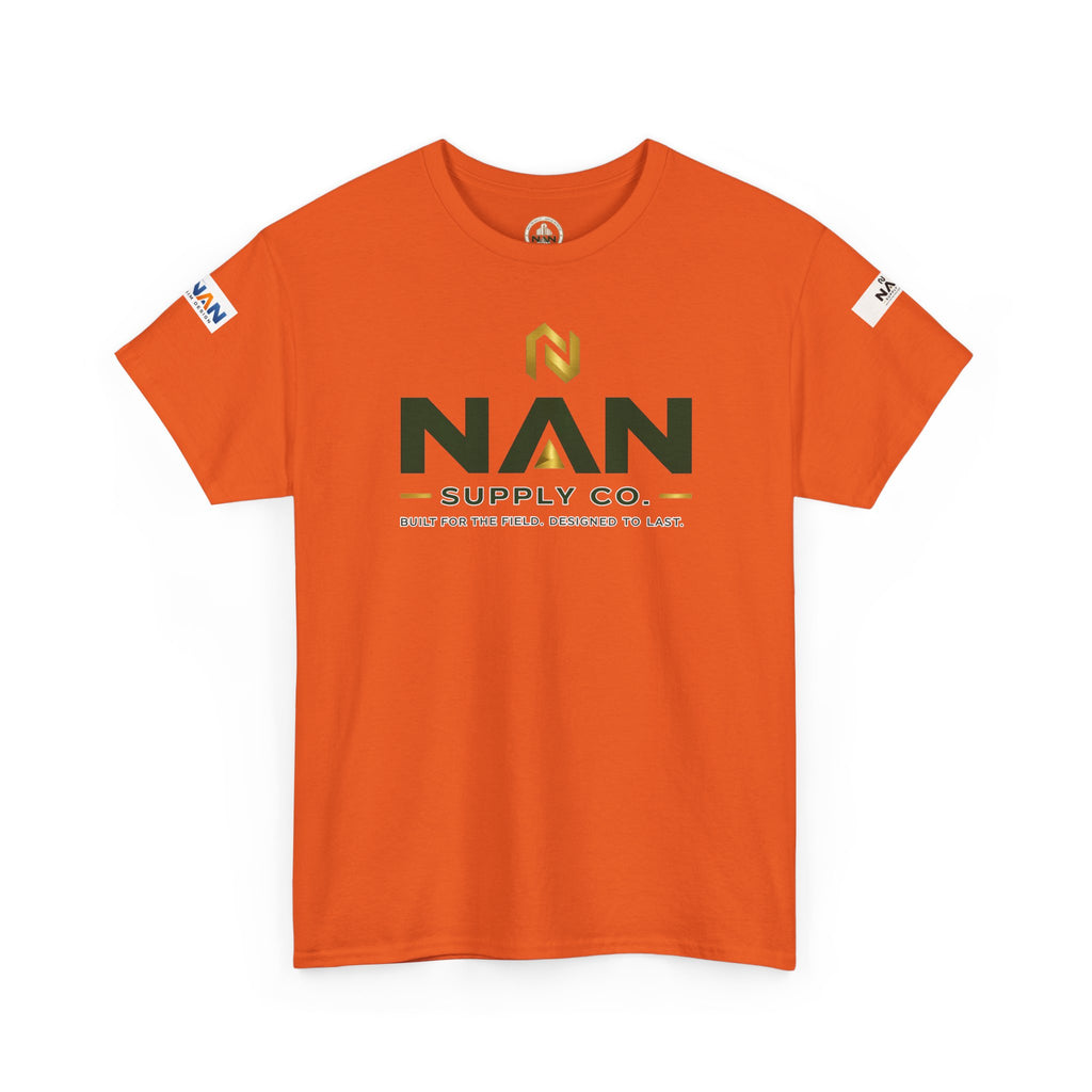 Nan Supply Co. Logo T‑Shirt — Construction Crew White Tee