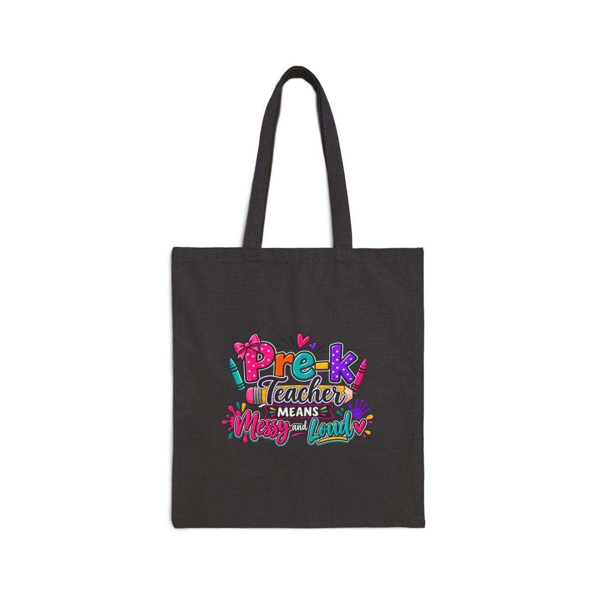 Pre-K Teacher Means Many Treats Canvas Tote
