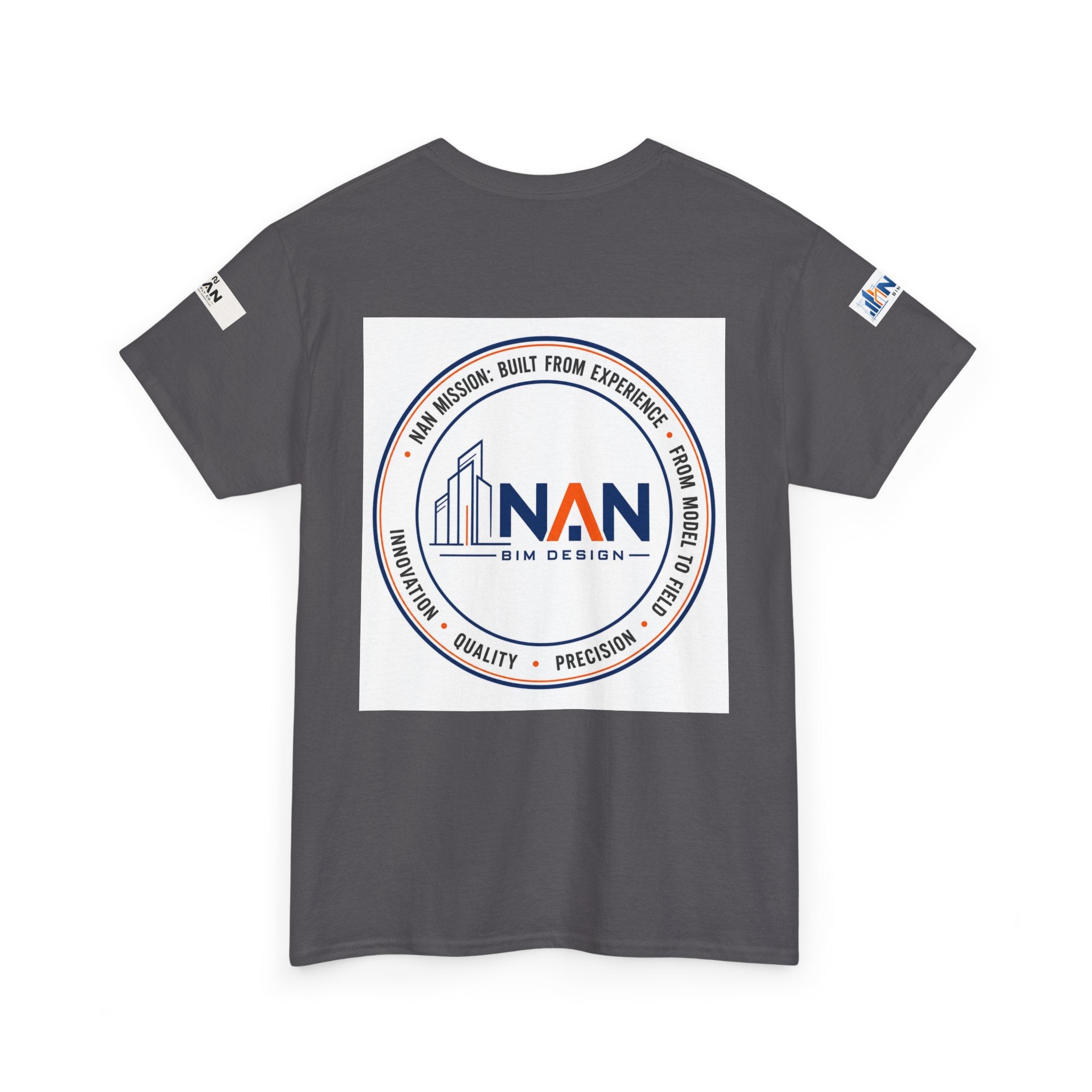 Nan Supply Co. Logo T‑Shirt — Construction Crew White Tee