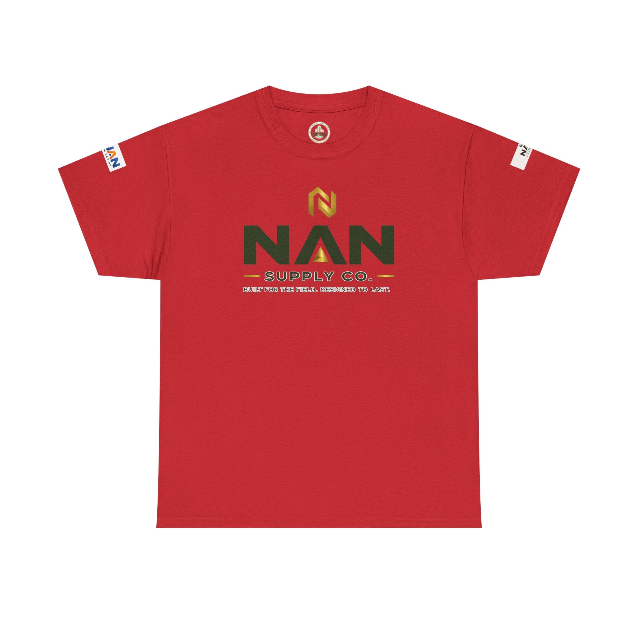 Nan Supply Co. Logo T‑Shirt — Construction Crew White Tee
