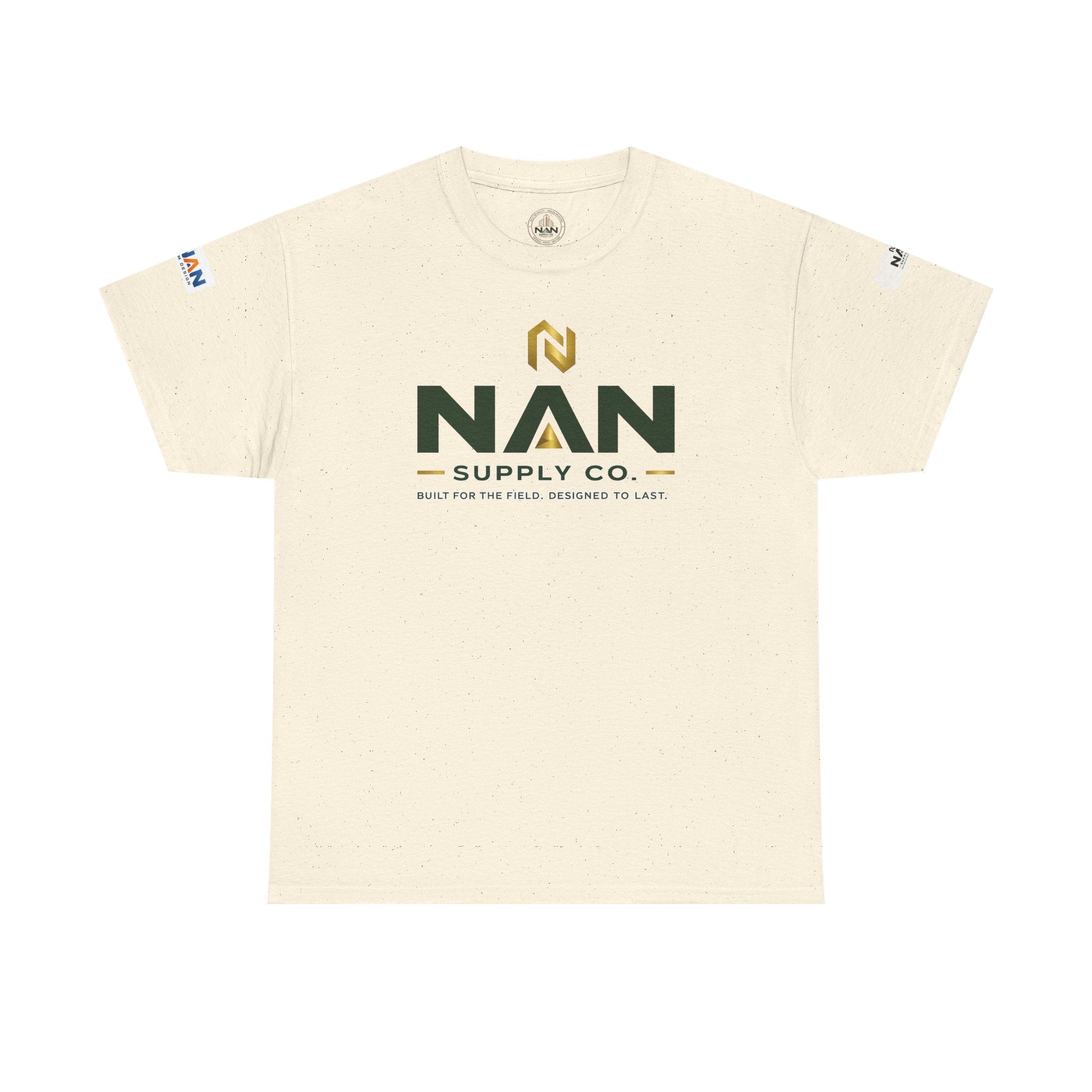 Nan Supply Co. Logo T‑Shirt — Construction Crew White Tee