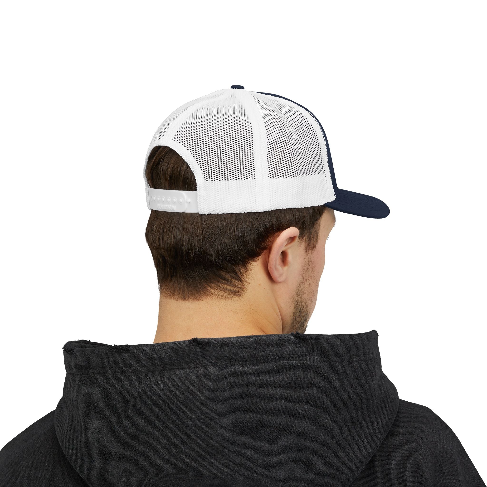 Trucker Cap - 'J & J Outfitters' Leopard Logo Snapback