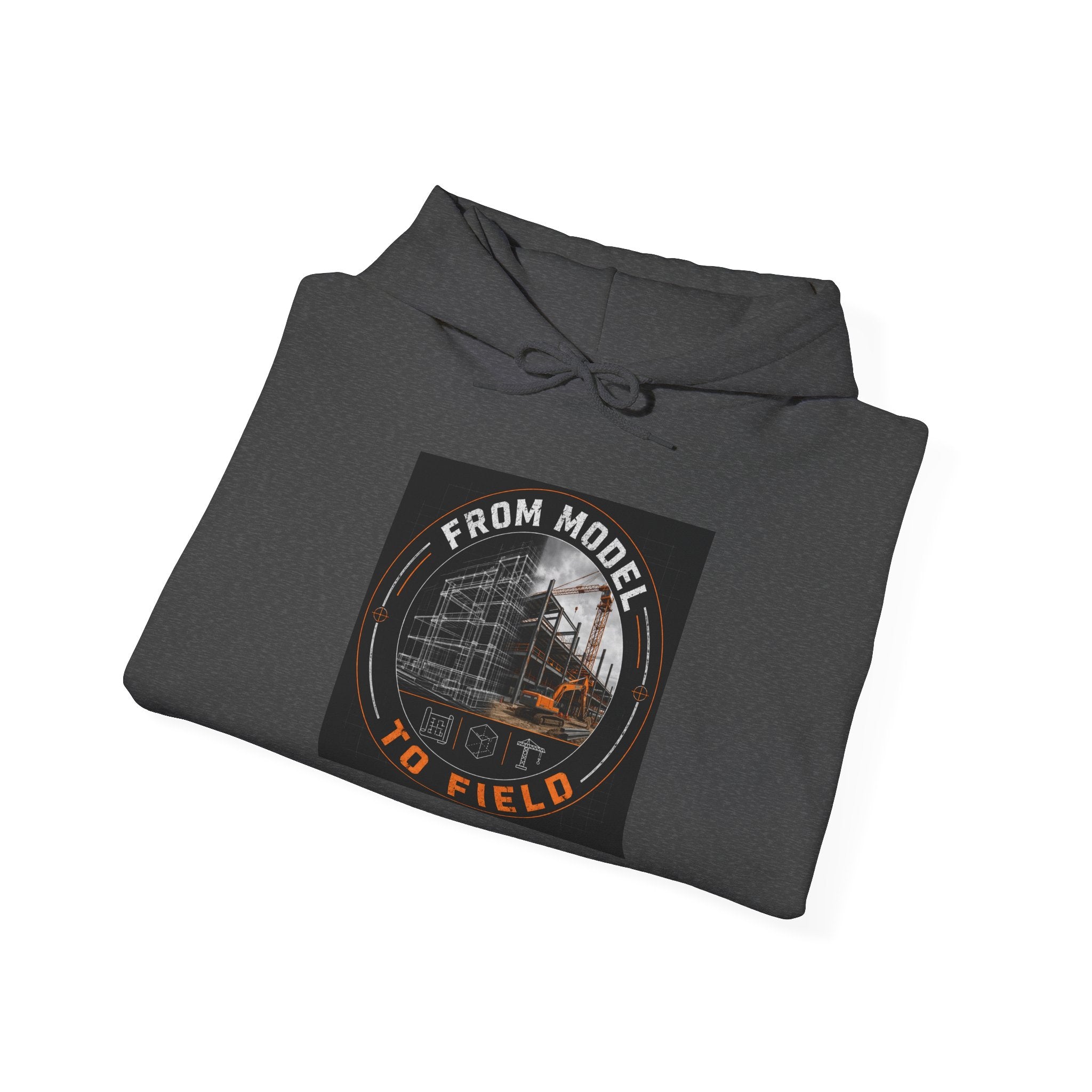 Hoodie — "From Model to Field" Branded Workwear