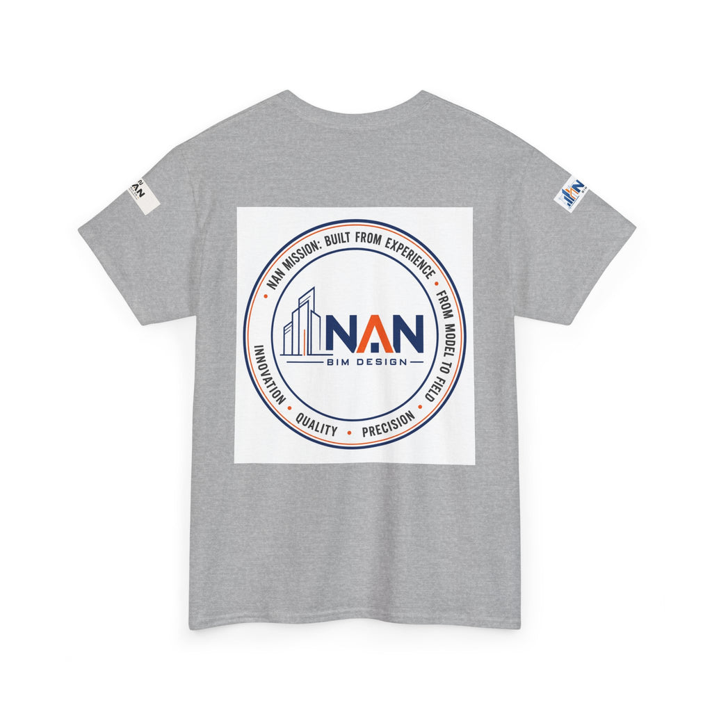 Nan Supply Co. Logo T‑Shirt — Construction Crew White Tee