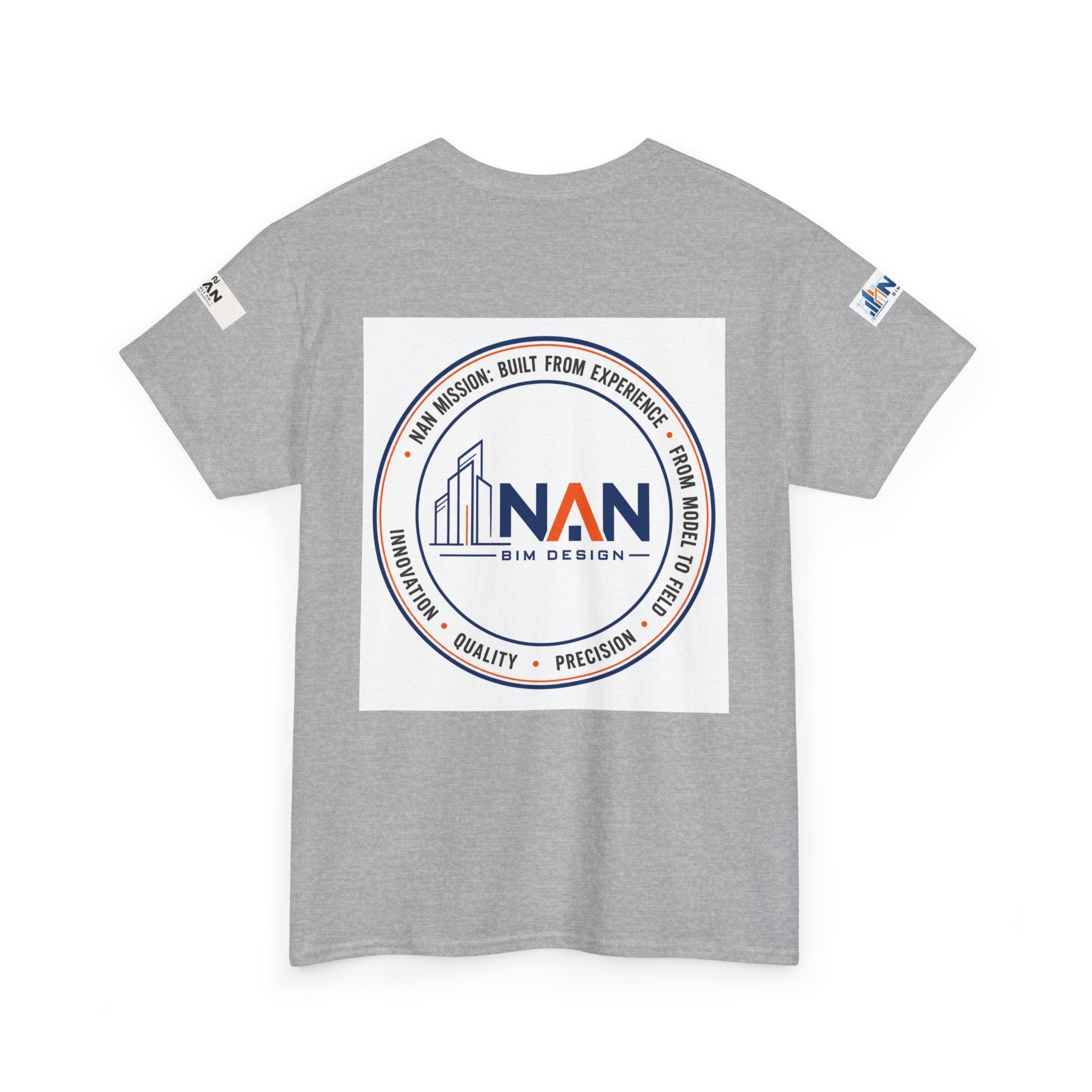 Nan Supply Co. Logo T‑Shirt — Construction Crew White Tee