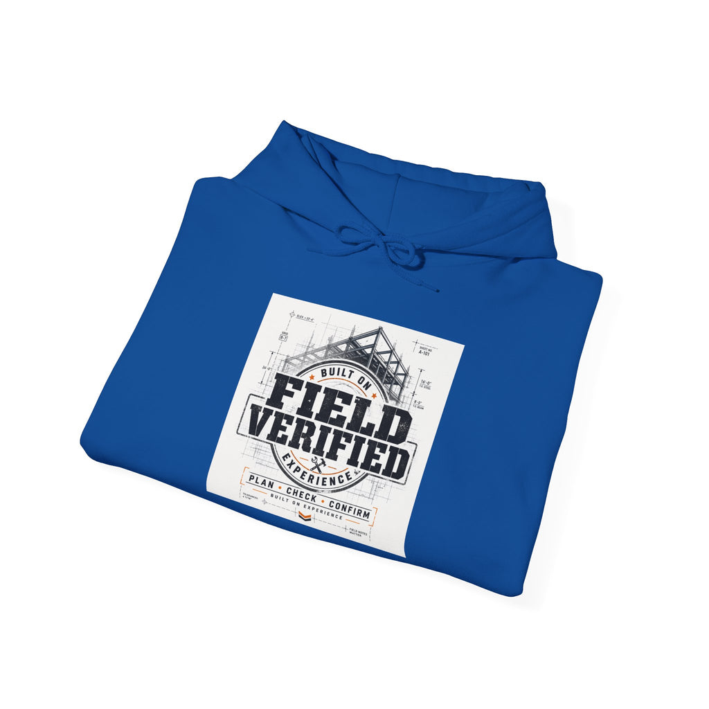 Field Verified Hoodie — NAN Construction Logo Hooded Sweatshirt