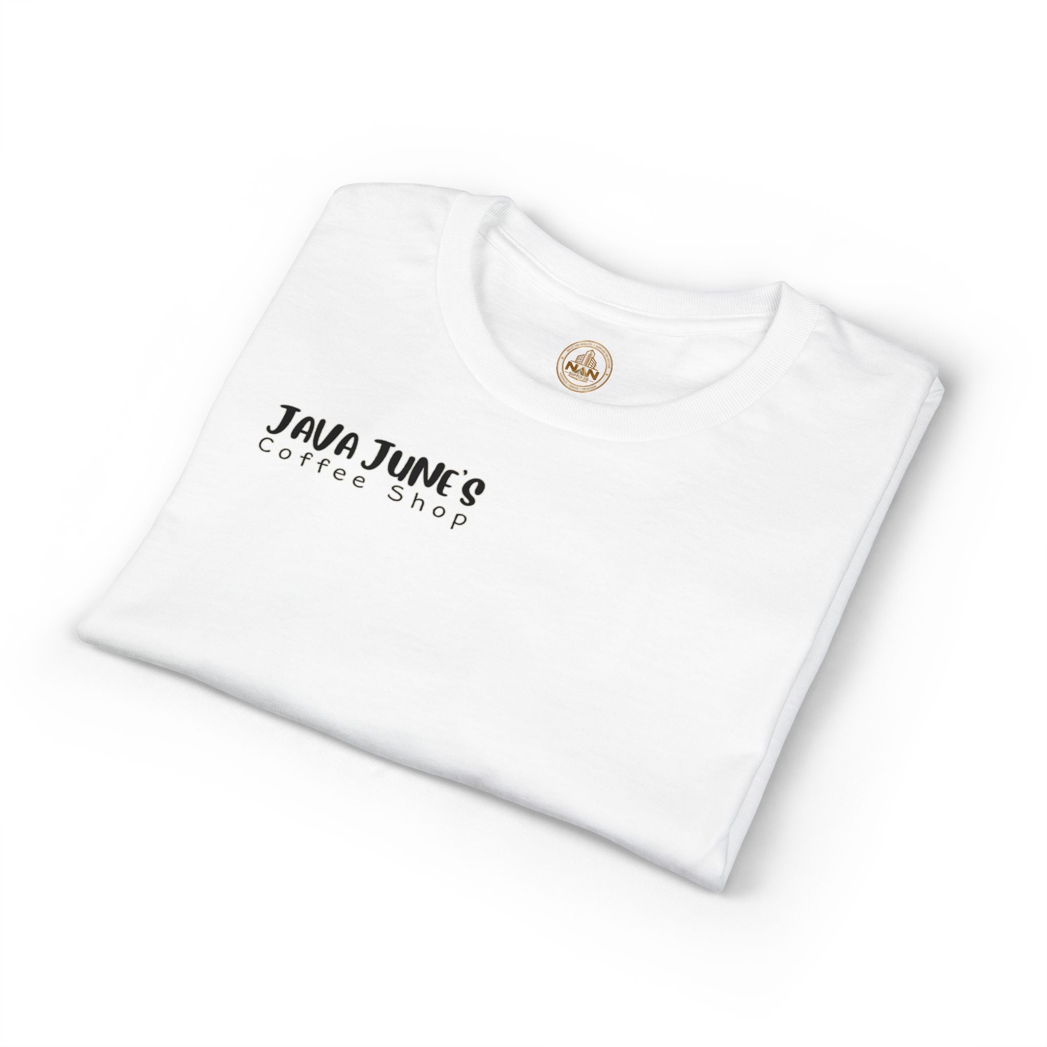 PREMIUM DRAFT Coffee Shop T-Shirt – "Java June's Coffee Shop" Logo Tee