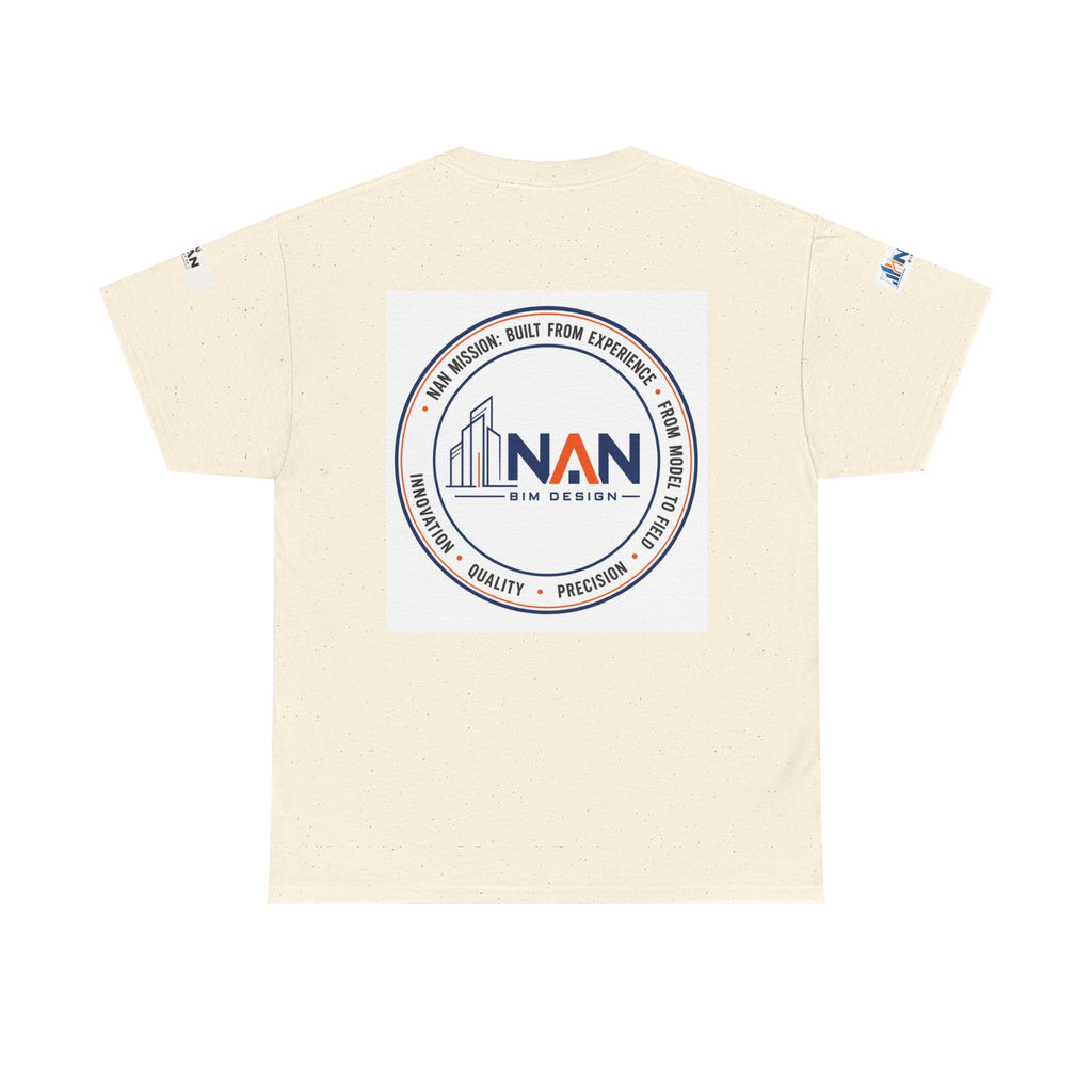 Nan Supply Co. Logo T‑Shirt — Construction Crew White Tee