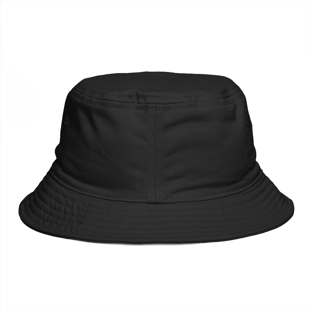 Bucket Hat — NAN BIM Design Logo Embroidered Brown Bucket Hat