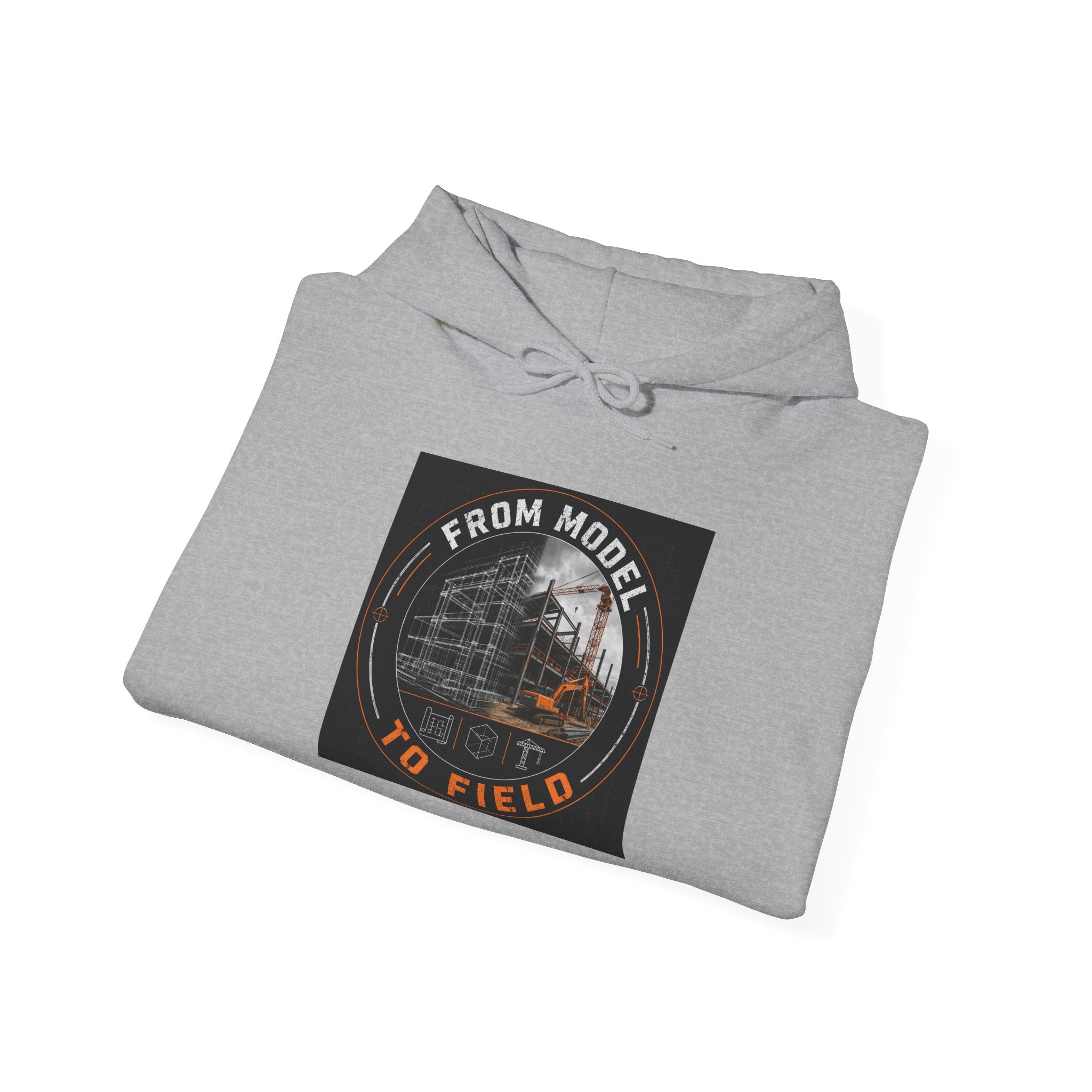Hoodie — "From Model to Field" Branded Workwear